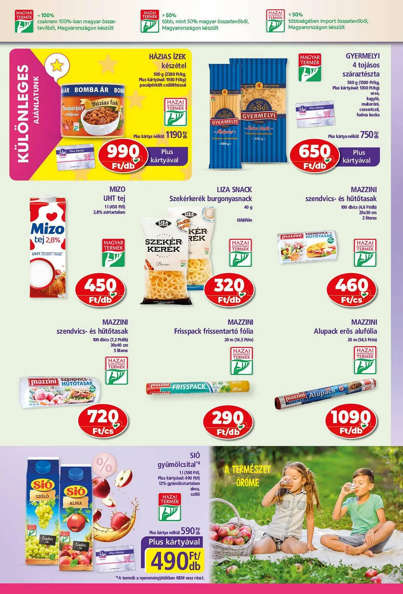 PlusMarket akciós újság - 1