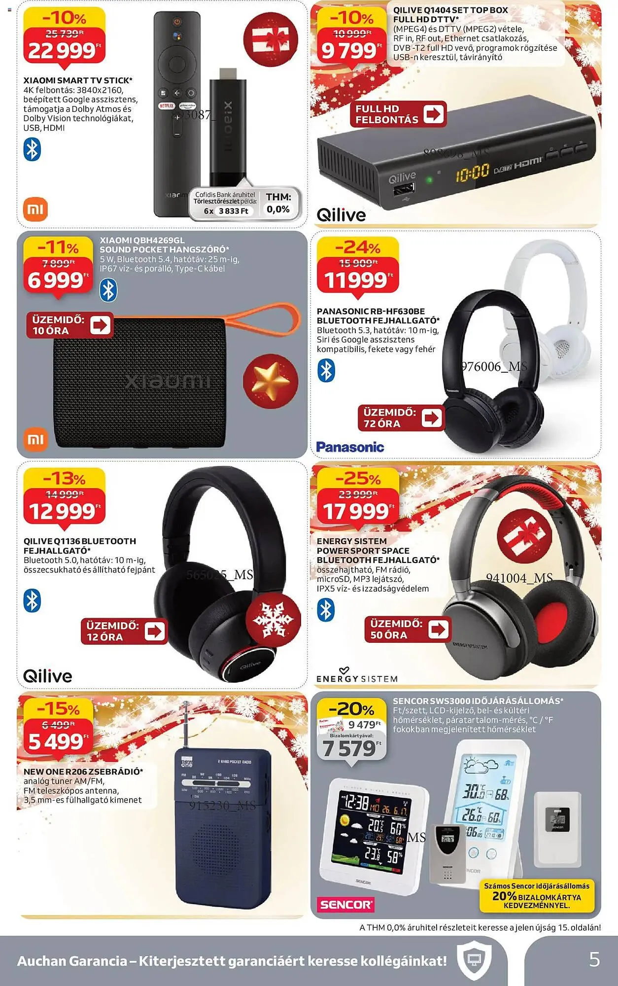 Katalógus Auchan akciós újság november 27.-tól december 10.-ig 2025. - Oldal 5