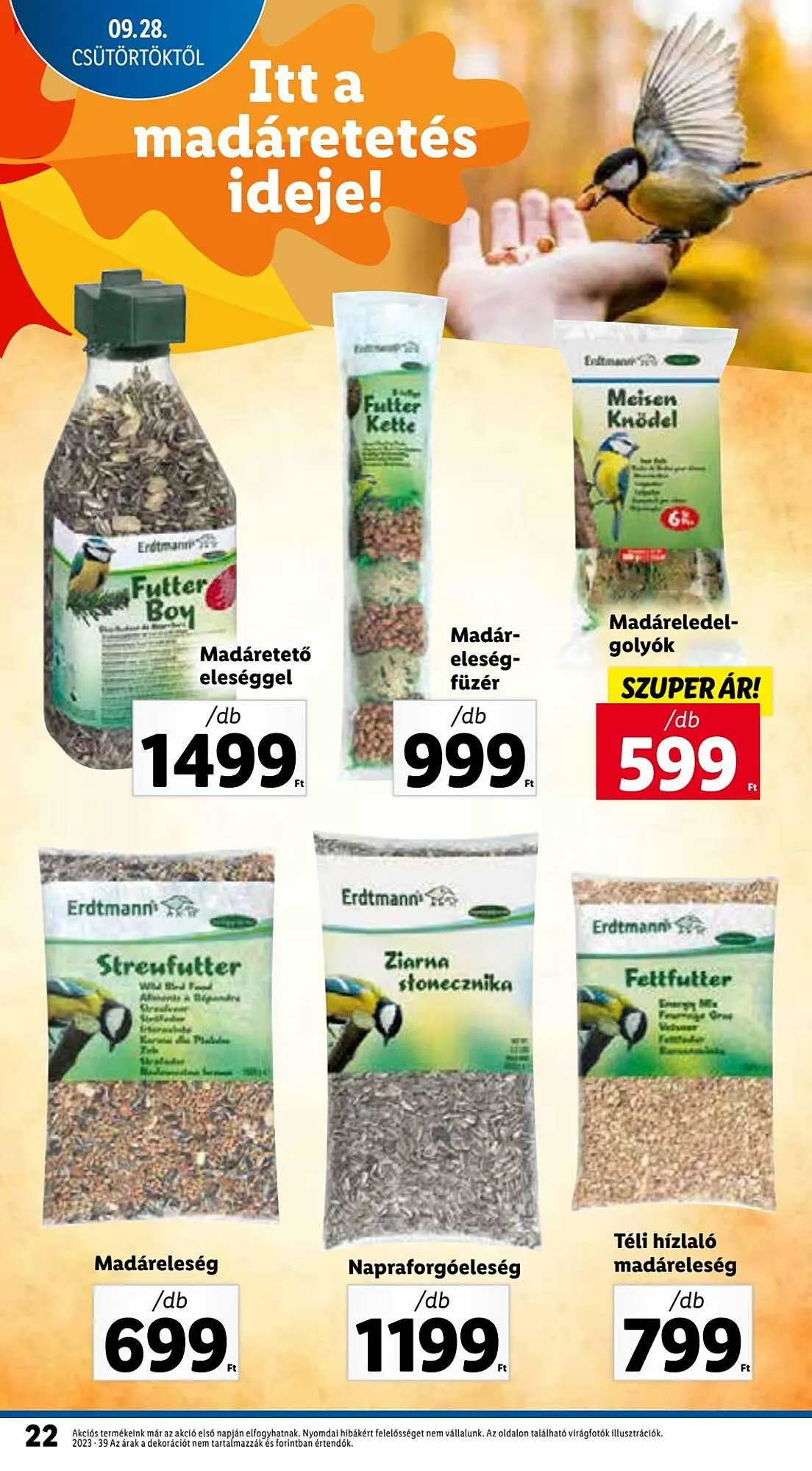 Katalógus Lidl akciós újság szeptember 28.-tól október 4.-ig 2023. - Oldal 22