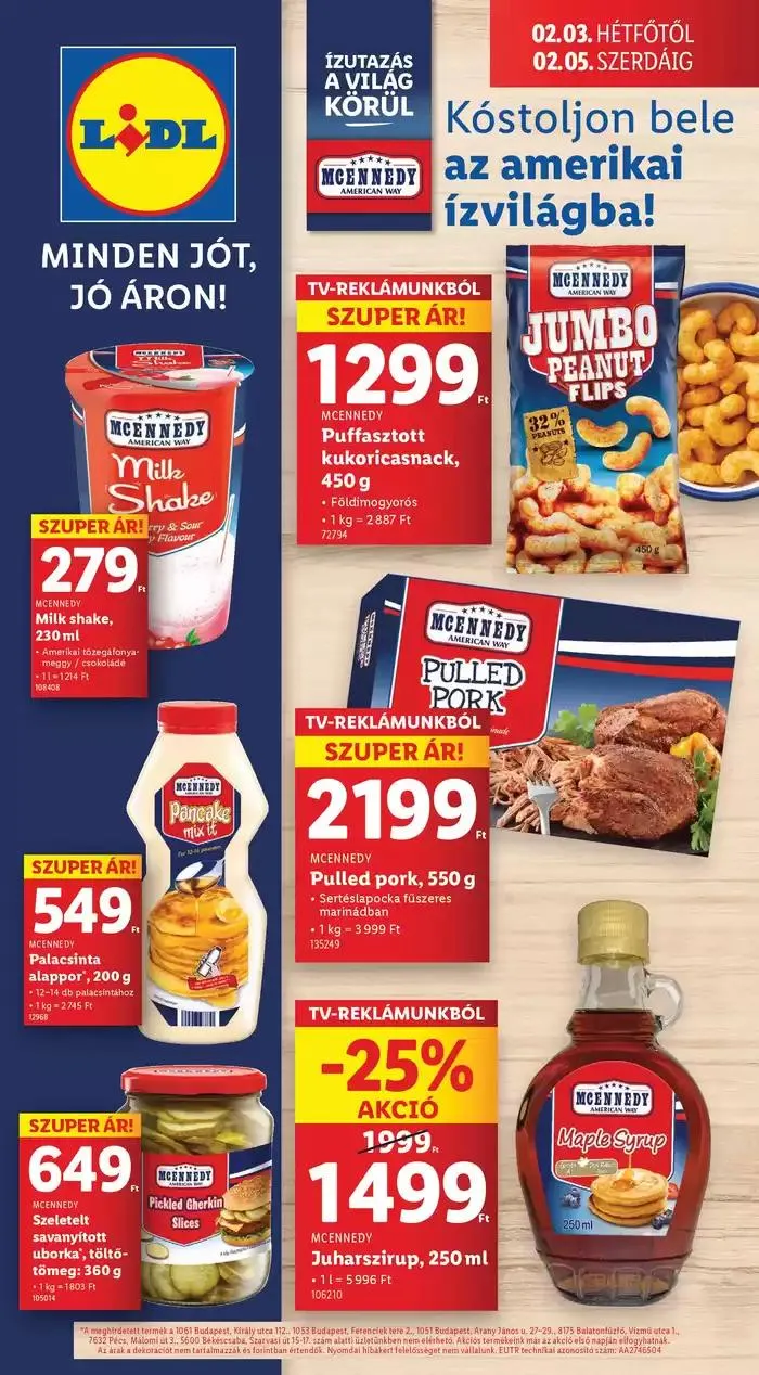 Katalógus Akciós újság – 05. hét január 30.-tól február 5.-ig 2025. - Oldal 54