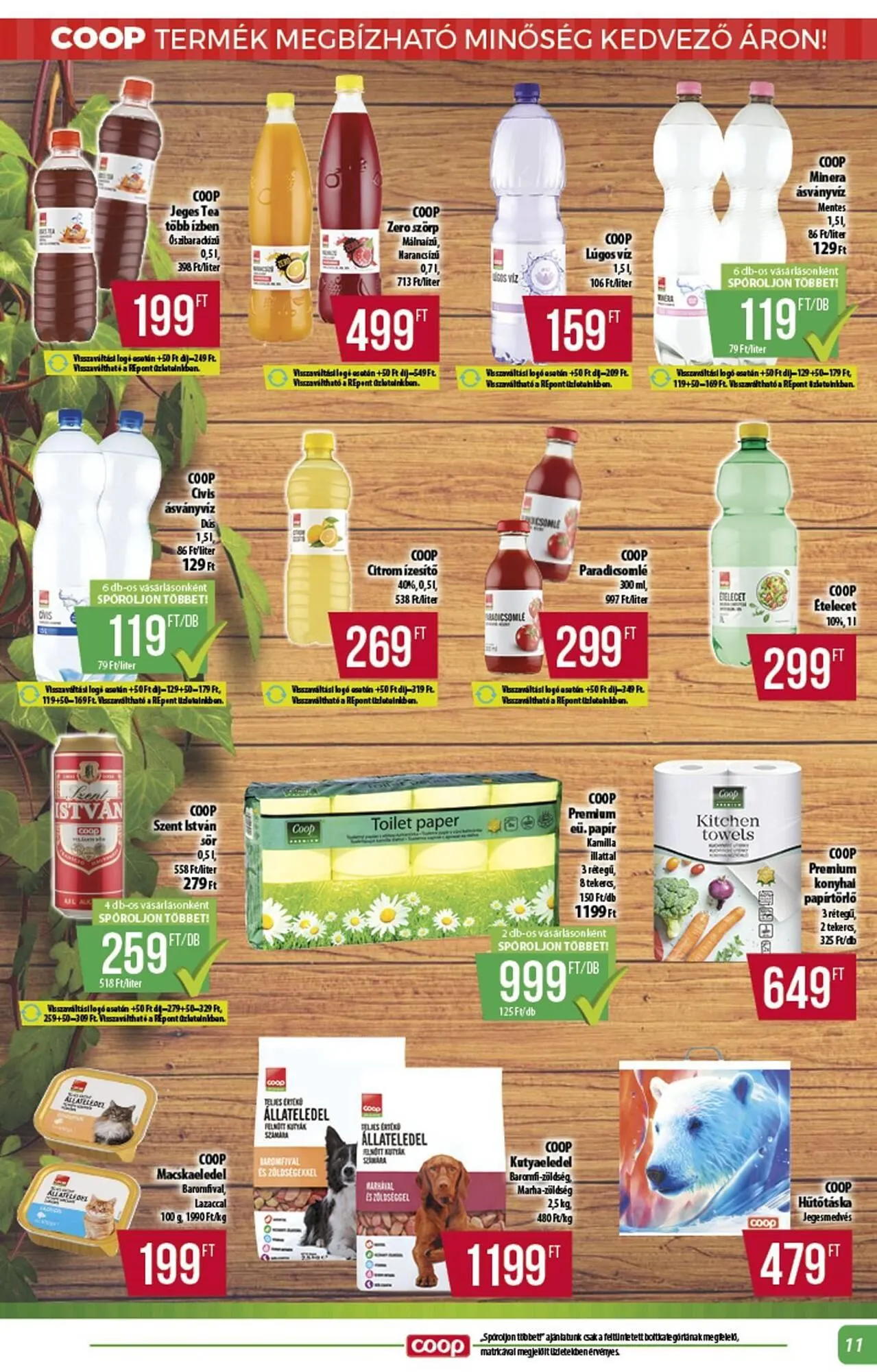 Katalógus Coop akciós újság május 15.-tól május 21.-ig 2025. - Oldal 11