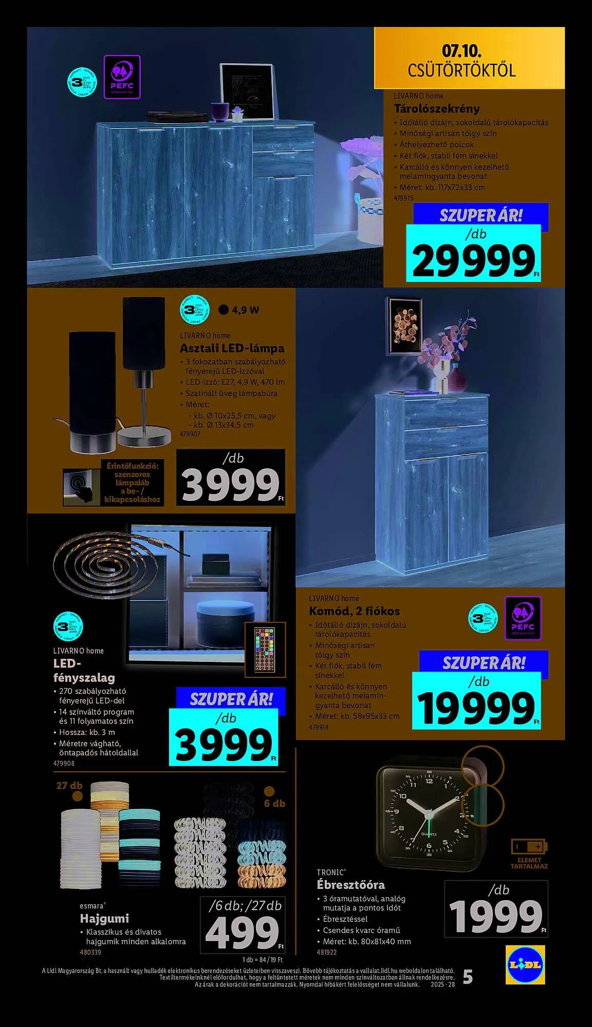 Katalógus Lidl akciós újság július 10.-tól július 16.-ig 2025. - Oldal 5