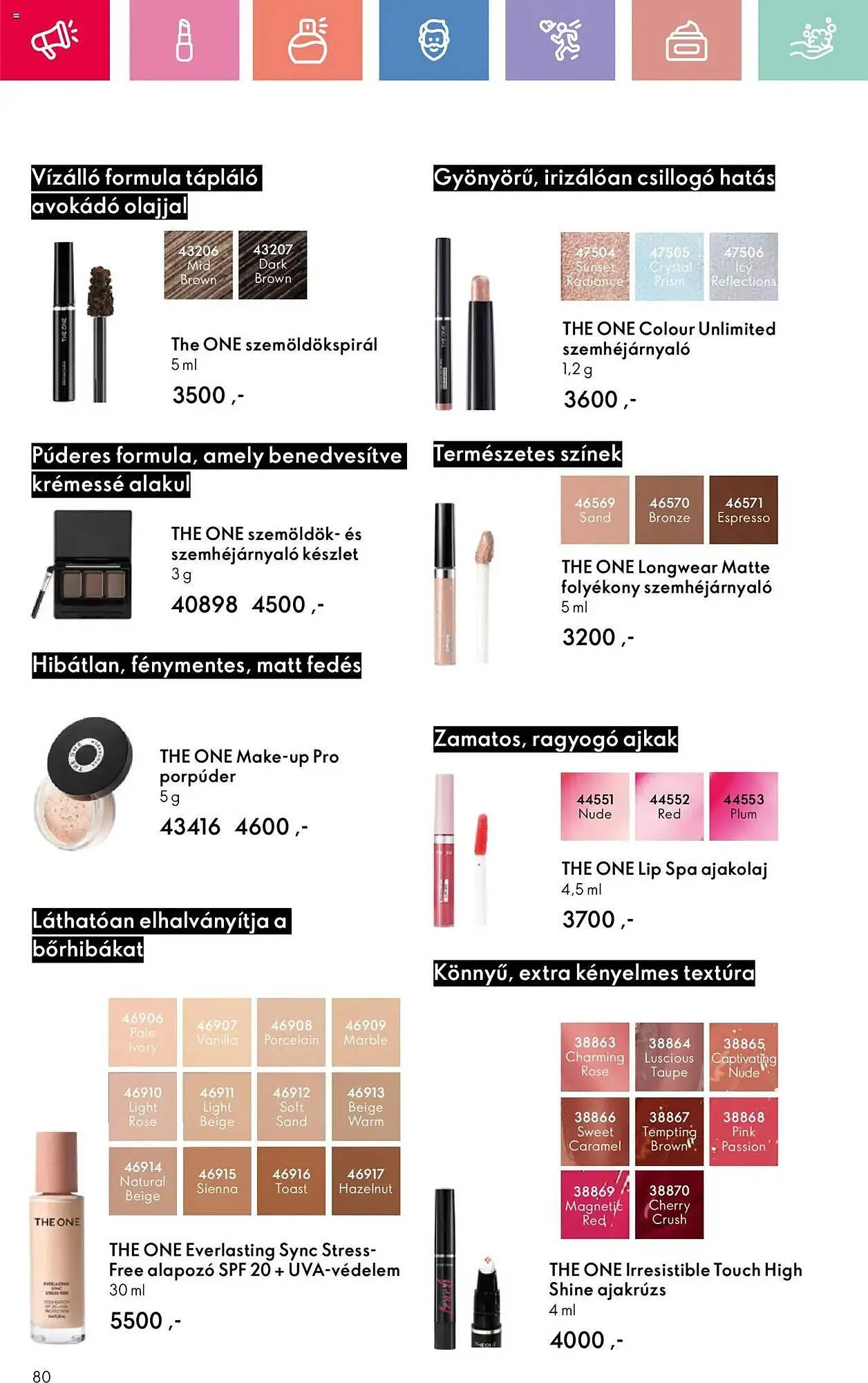 Katalógus Oriflame akciós újság június 15.-tól július 5.-ig 2025. - Oldal 80