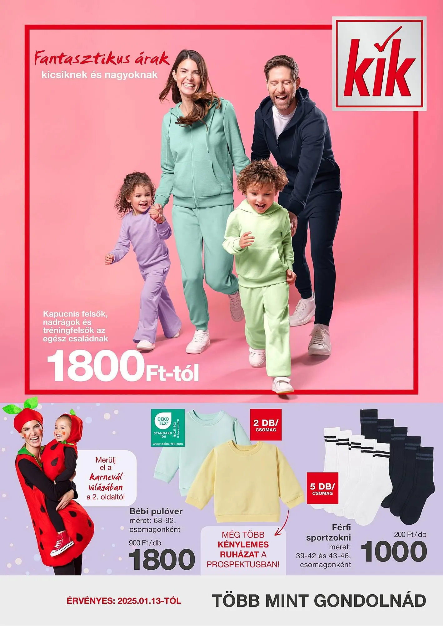 Katalógus Kik akciós újság január 13.-tól február 10.-ig 2025. - Oldal 1