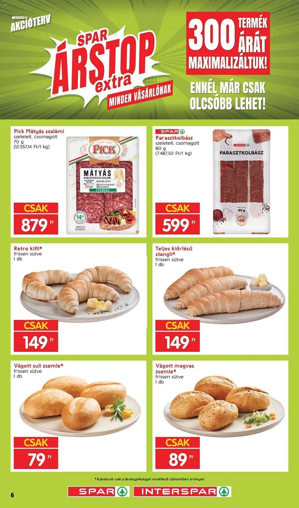 Katalógus Spar akciós újság június 1.-tól július 31.-ig 2023. - Oldal 6