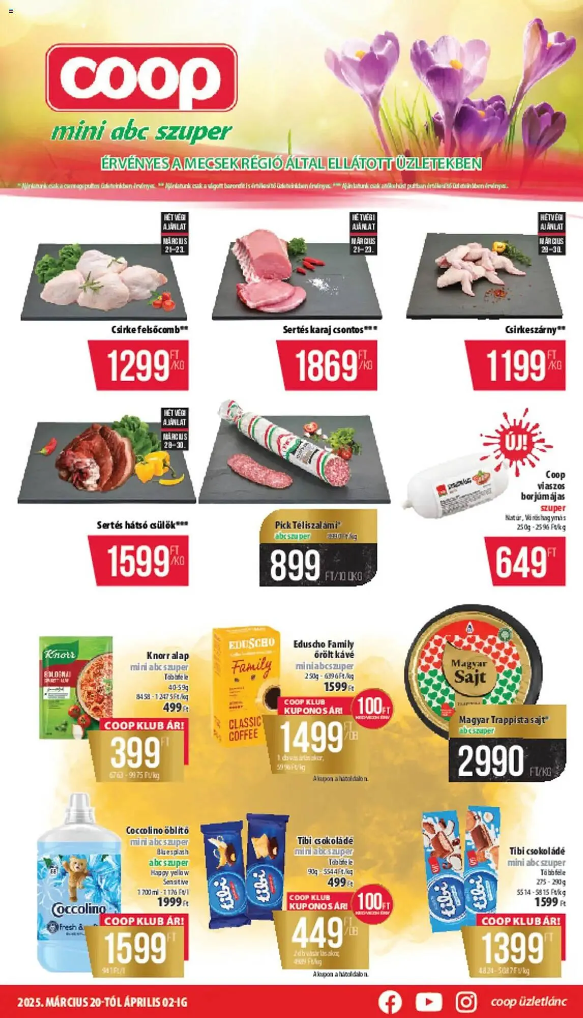 Katalógus Coop akciós újság március 20.-tól április 2.-ig 2025. - Oldal 1