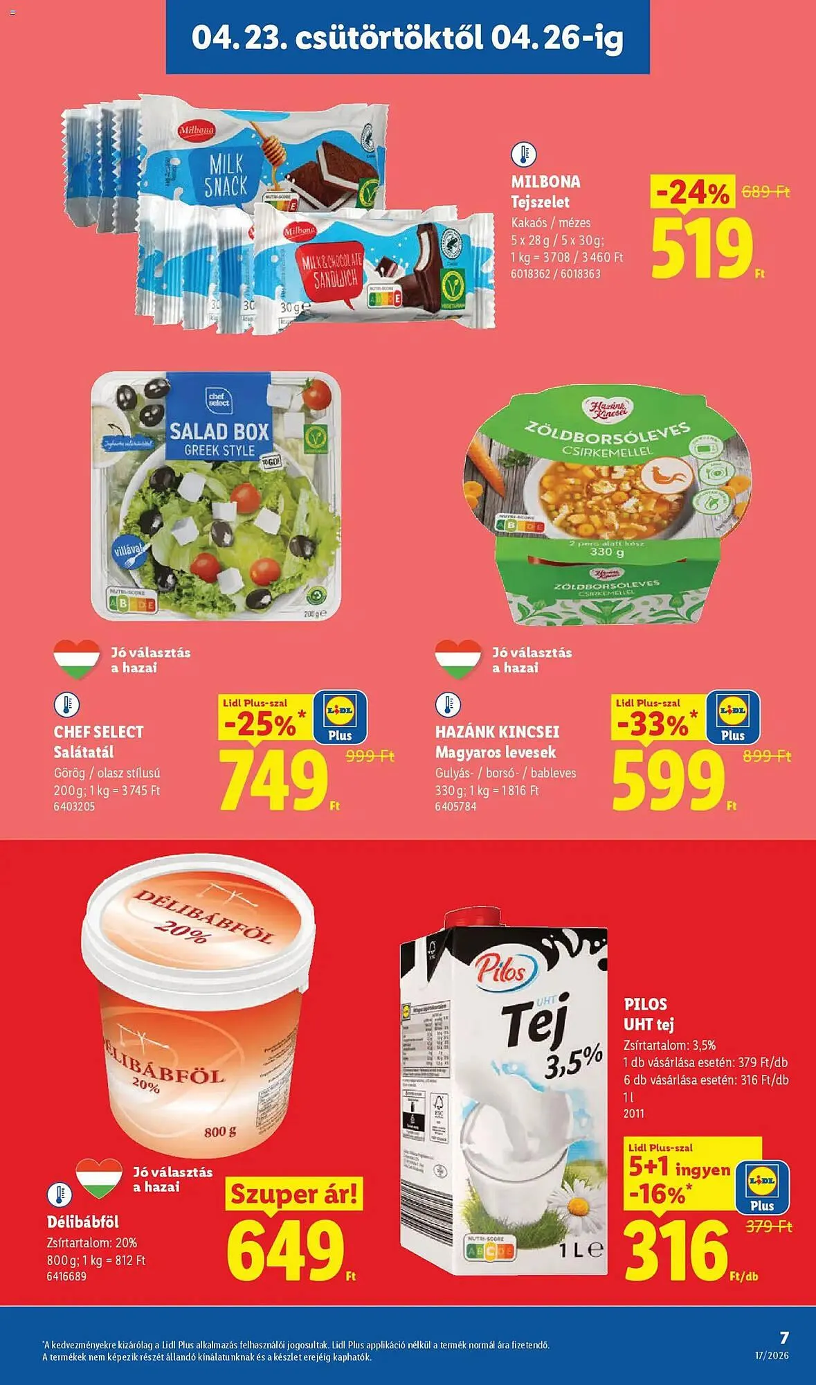 Katalógus Lidl akciós újság április 23.-tól április 29.-ig 2026. - Oldal 7