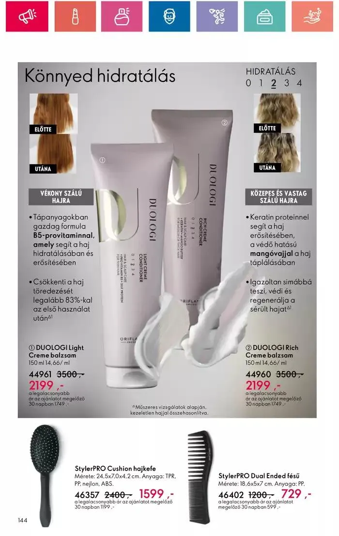 Katalógus ORIFLAME akciós december 29.-tól január 12.-ig 2025. - Oldal 144