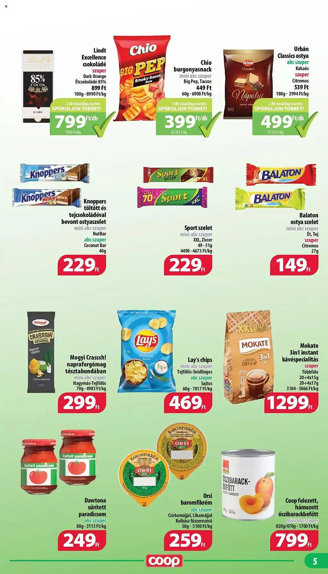 Katalógus Coop mini abc akciós újság szeptember 21.-tól október 4.-ig 2023. - Oldal 5