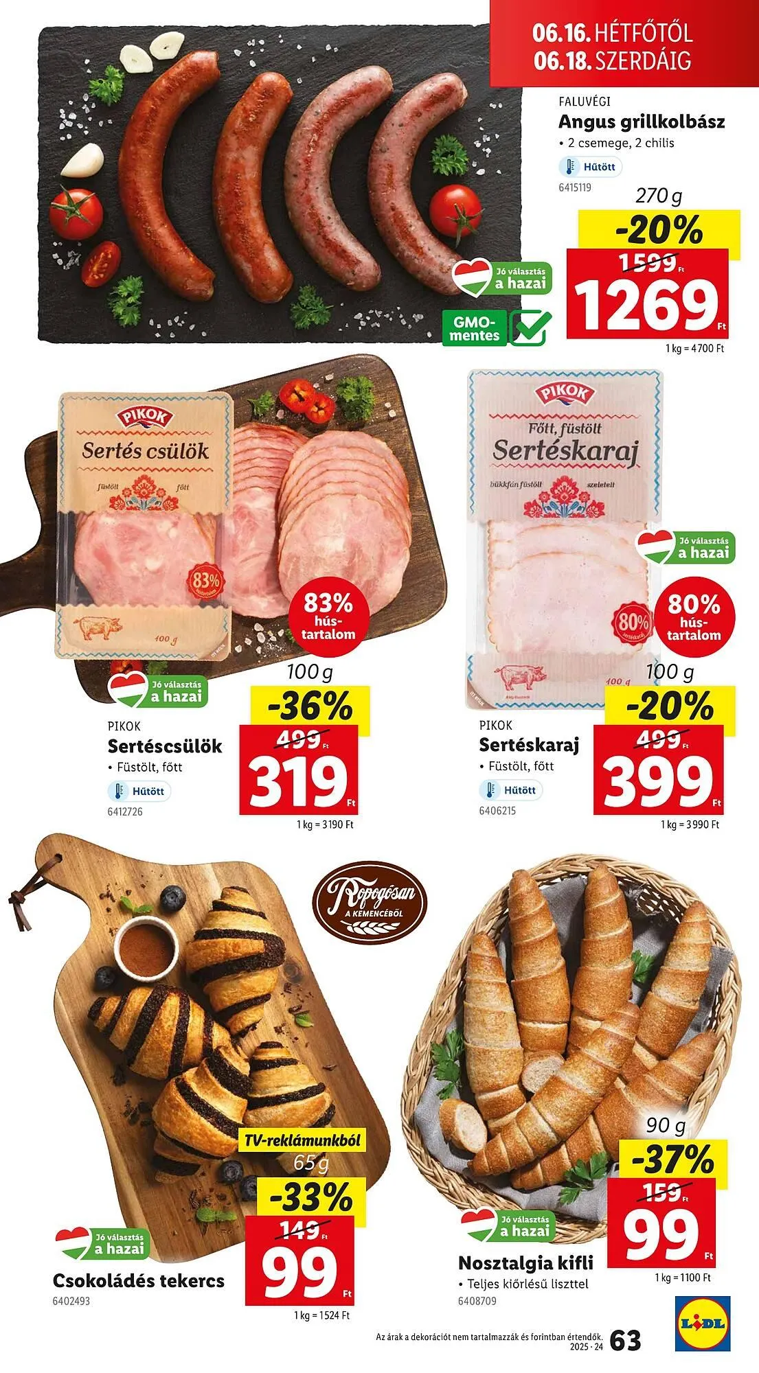 Katalógus Lidl akciós újság június 12.-tól június 18.-ig 2025. - Oldal 63