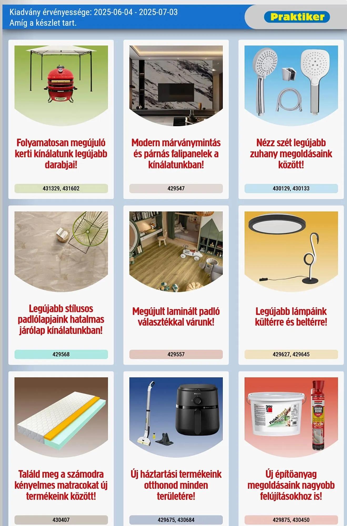 Katalógus Praktiker akciós újság június 4.-tól július 3.-ig 2025. - Oldal 23