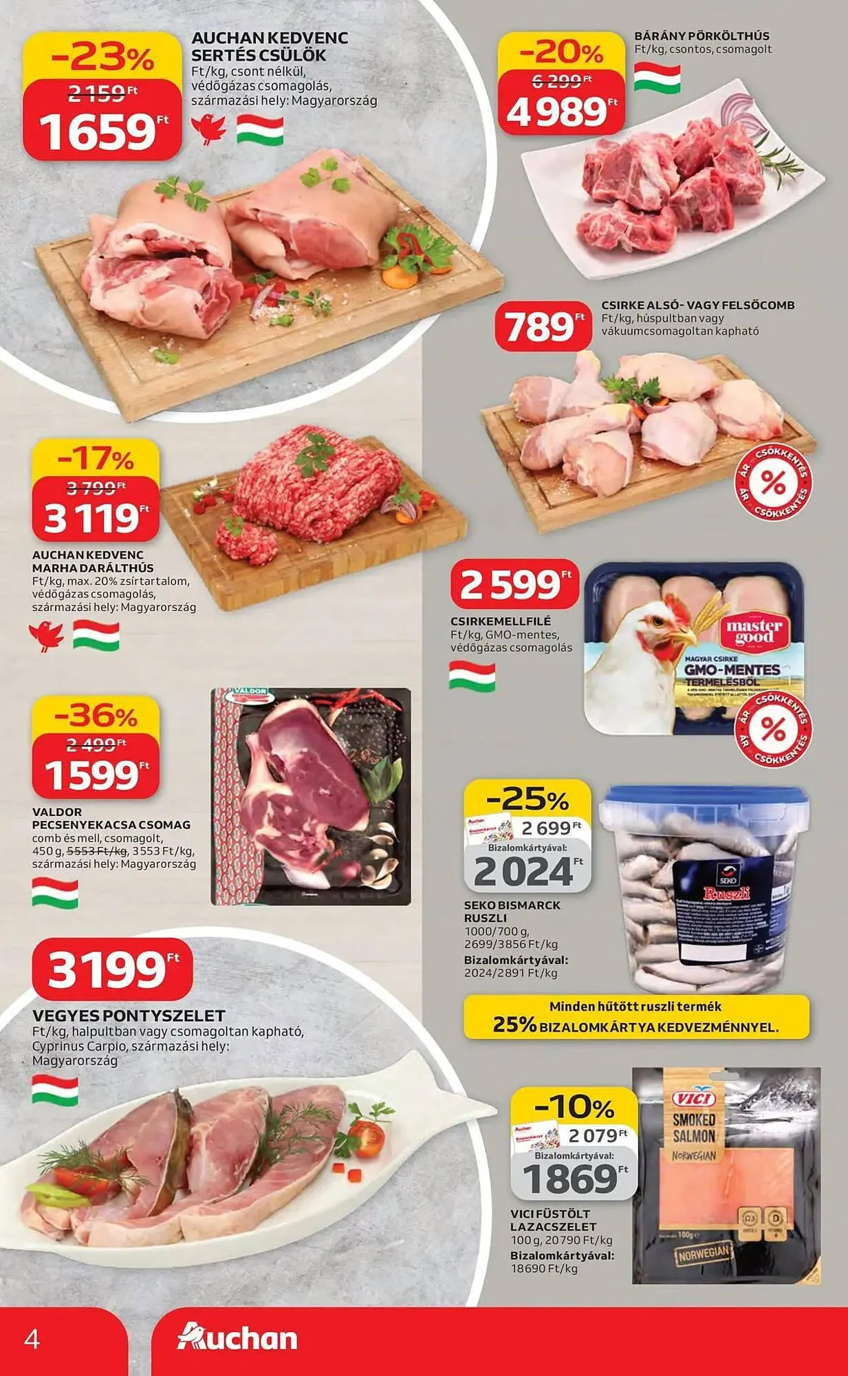Katalógus Auchan akciós újság március 19.-tól március 25.-ig 2026. - Oldal 4