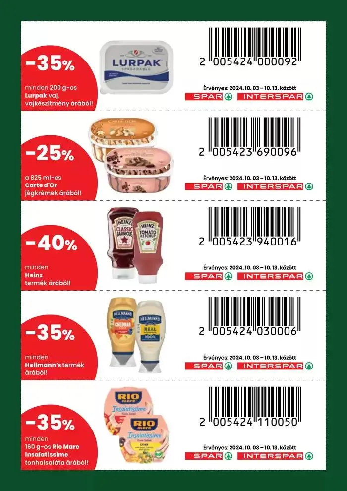 Katalógus Csúcsajánlatok és kedvezmények október 3.-tól október 13.-ig 2024. - Oldal 4