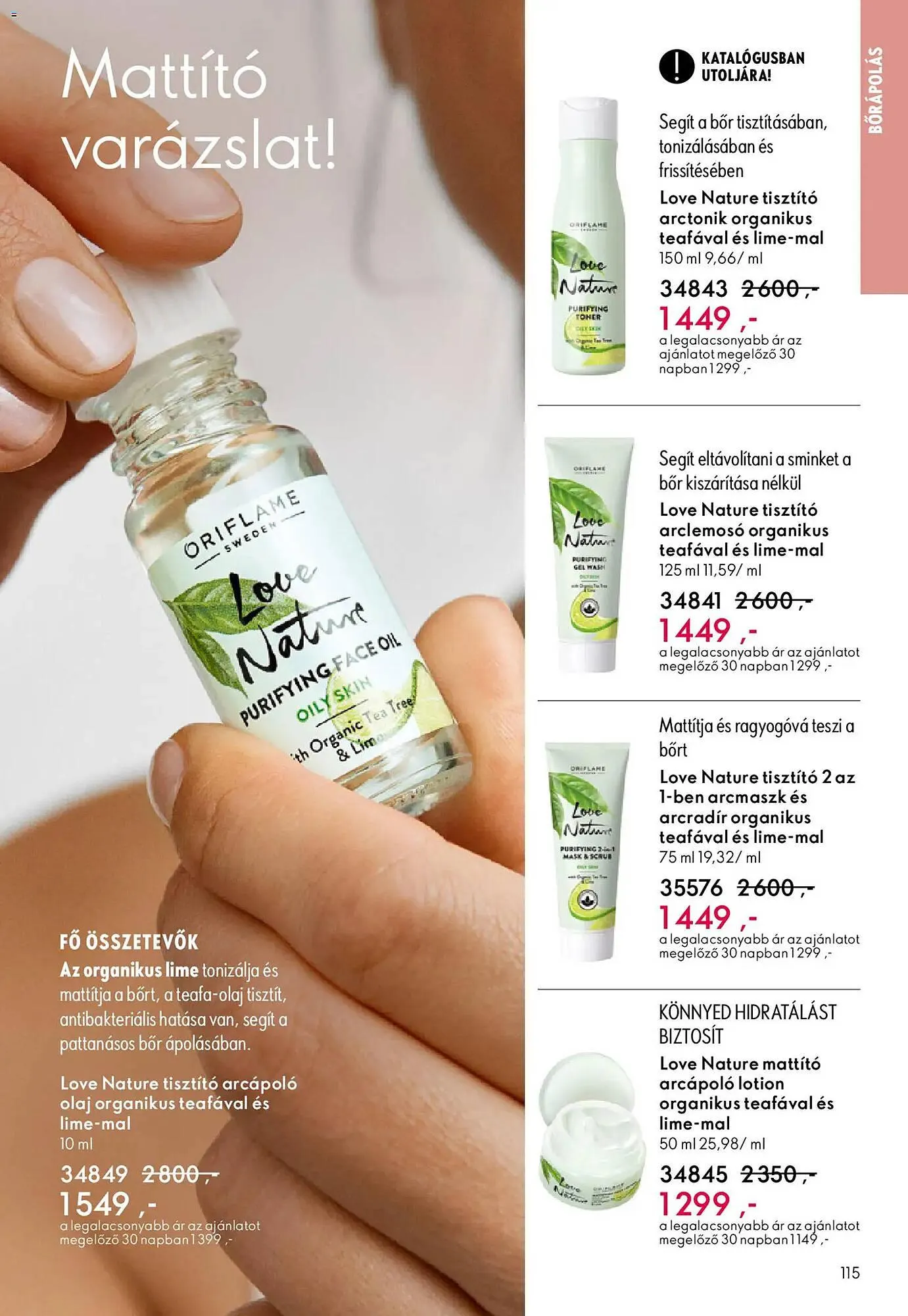 Katalógus Oriflame katalógus május 6.-tól május 26.-ig 2026. - Oldal 115