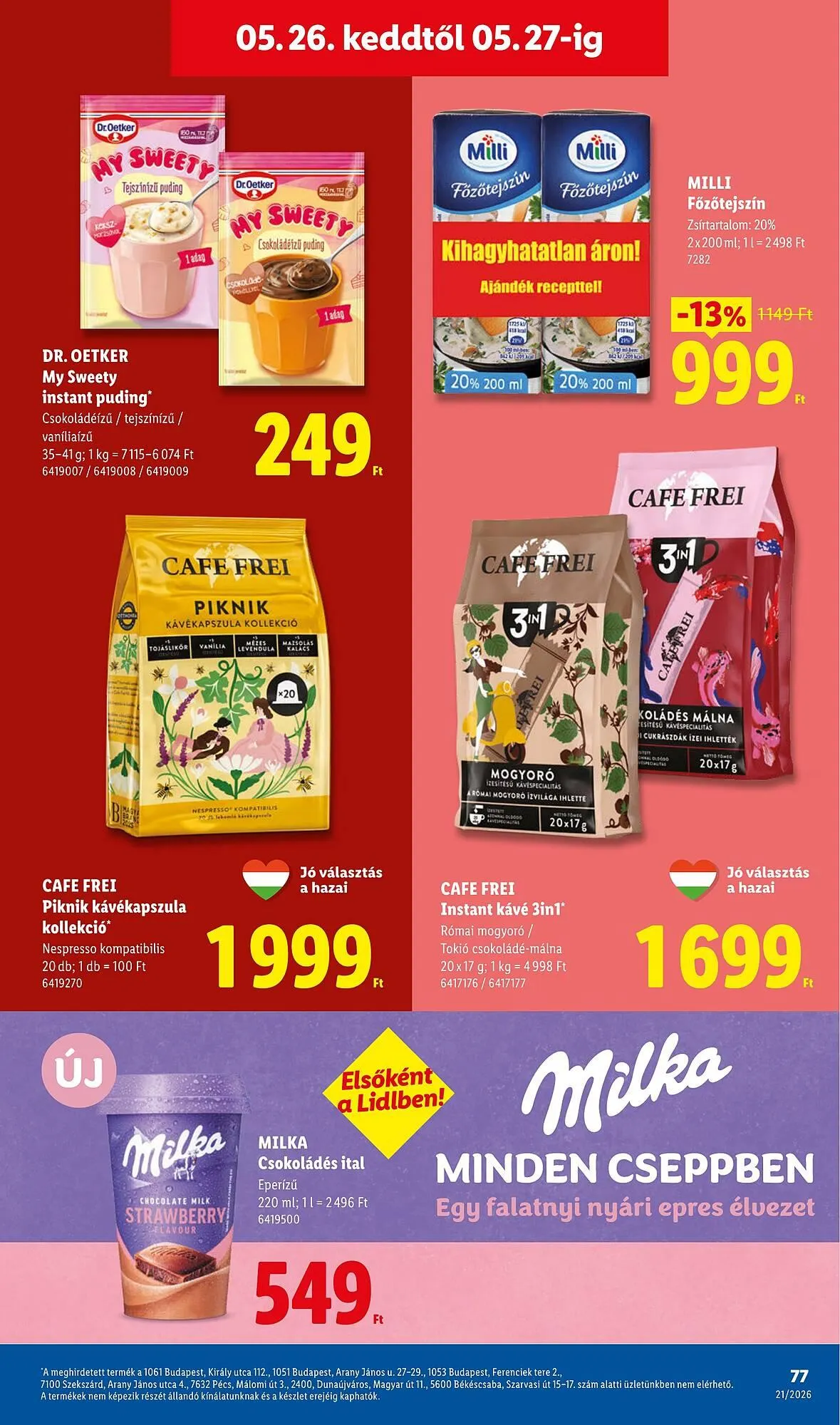 Katalógus Lidl akciós újság május 21.-tól május 27.-ig 2026. - Oldal 77