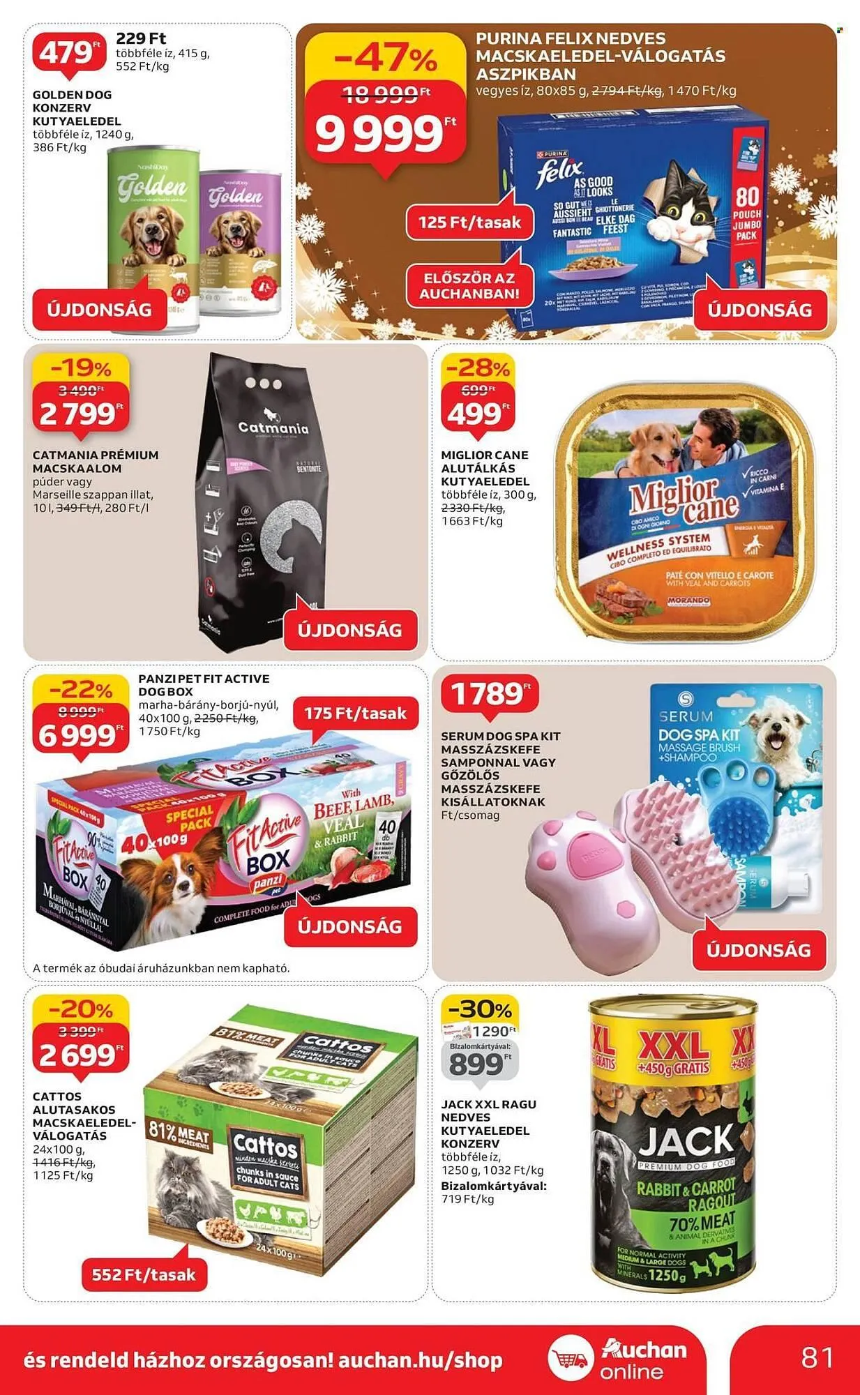 Katalógus Auchan akciós újság december 4.-tól december 10.-ig 2025. - Oldal 81