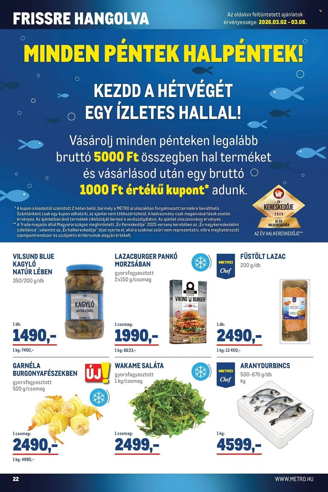 Katalógus Metro akciós újság március 1.-tól április 4.-ig 2026. - Oldal 22