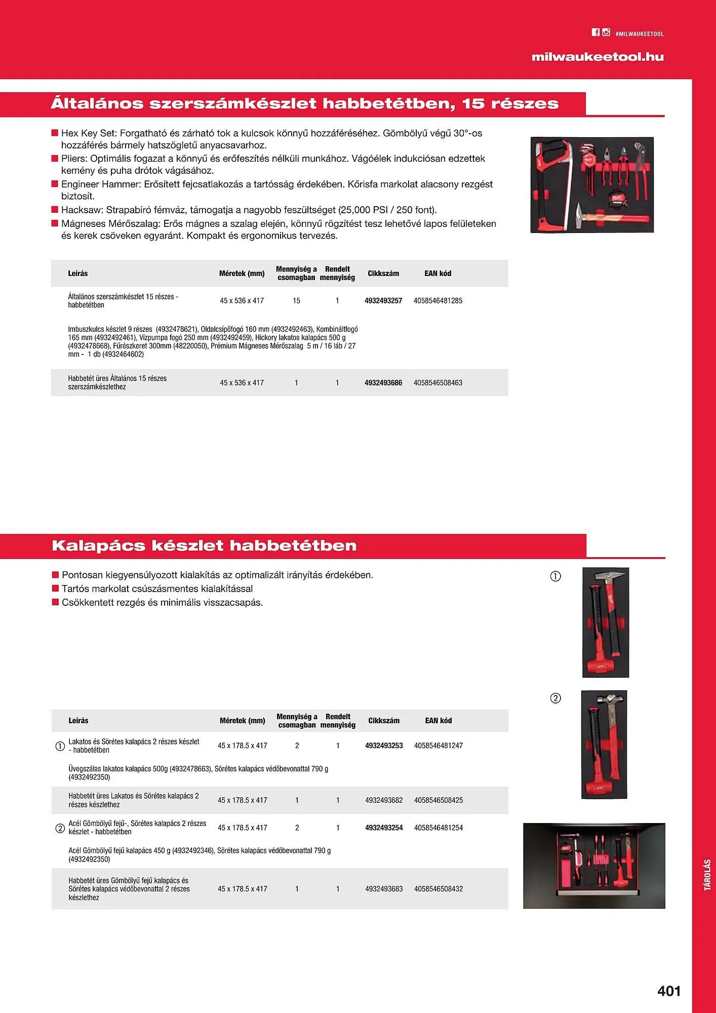 Katalógus Milwaukee akciós újság szeptember 16.-tól december 31.-ig 2025. - Oldal 401