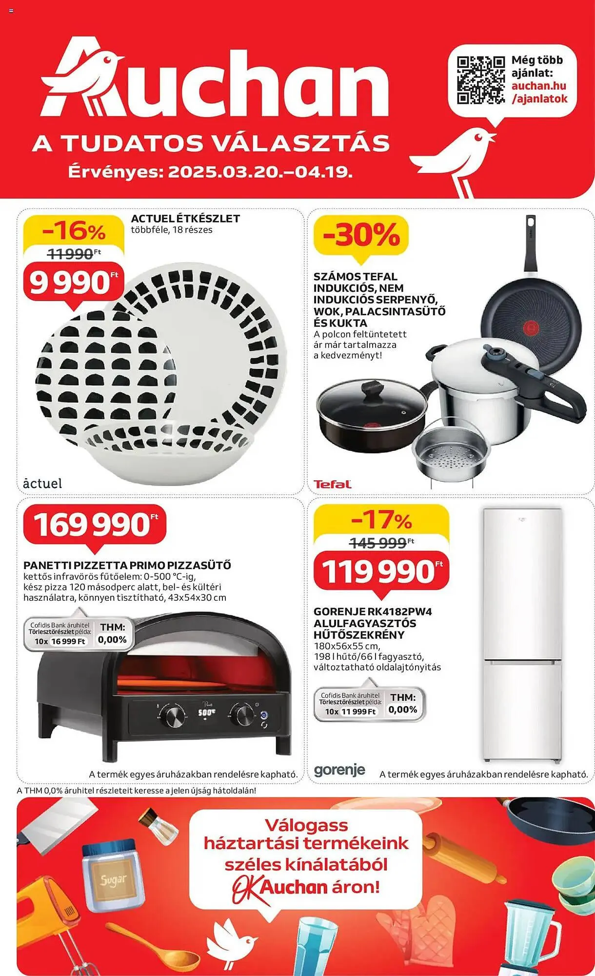 Katalógus Auchan akciós újság március 20.-tól április 19.-ig 2025. - Oldal 1