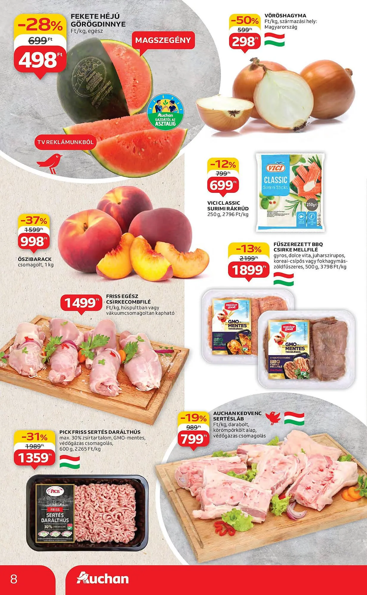 Katalógus Auchan akciós újság június 19.-tól június 25.-ig 2025. - Oldal 8