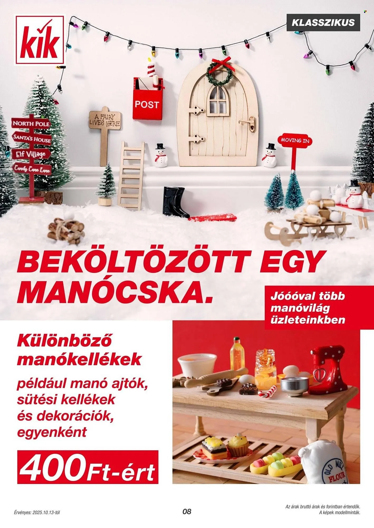 Katalógus Kik akciós újság október 9.-tól november 7.-ig 2025. - Oldal 8