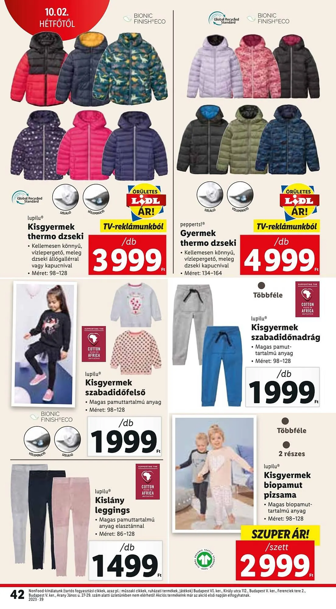 Katalógus Lidl akciós újság szeptember 28.-tól október 4.-ig 2023. - Oldal 42