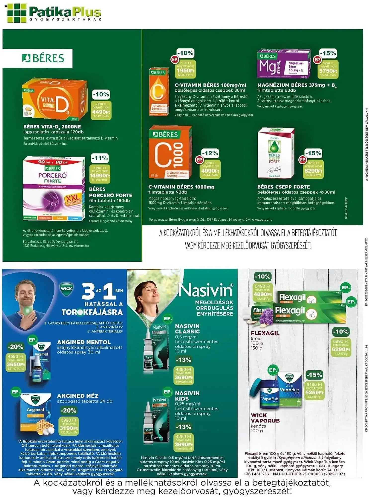 Katalógus PatikaPlus akciós újság december 1.-tól december 31.-ig 2025. - Oldal 6