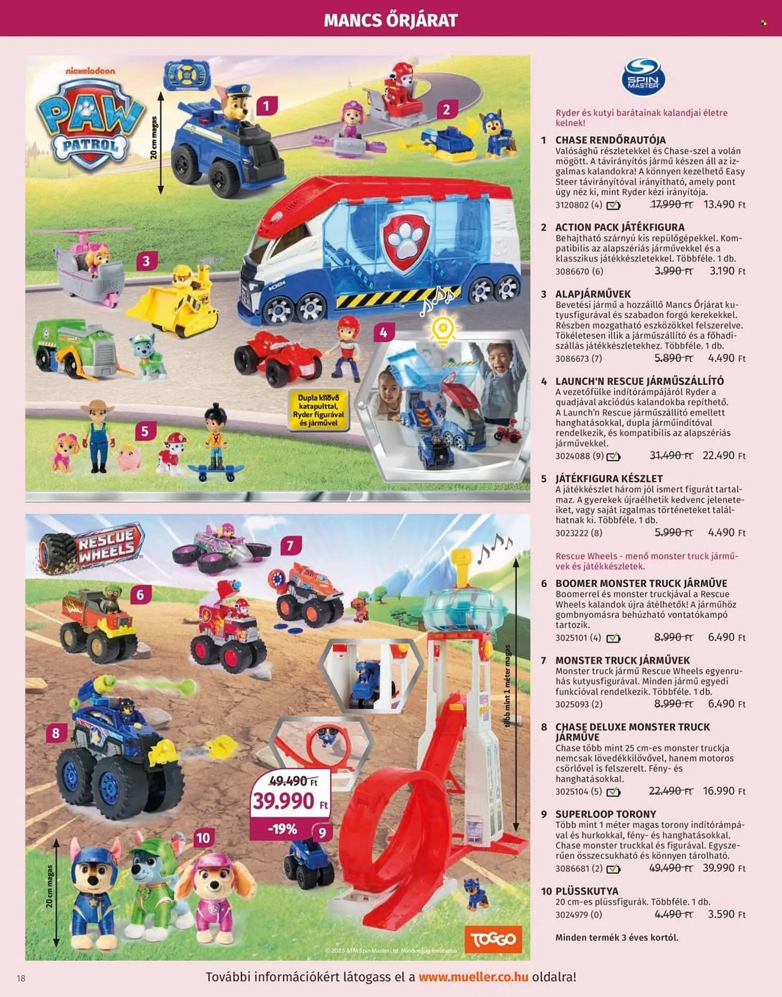 Katalógus Müller akciós újság október 27.-tól december 31.-ig 2025. - Oldal 18