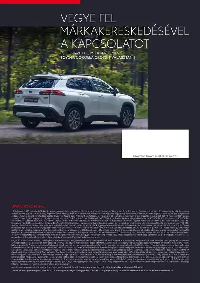 Katalógus Toyota Corolla Cross MY24 január 8.-tól január 8.-ig 2026. - Oldal 11