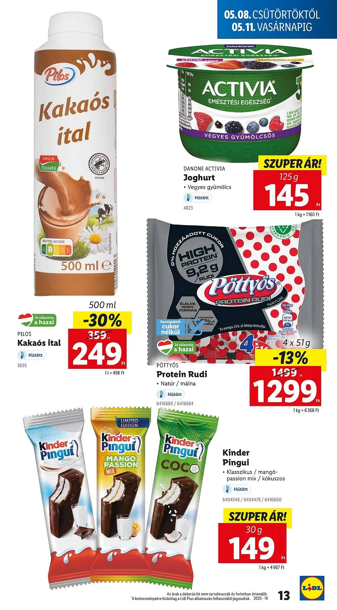 Katalógus Lidl akciós újság május 8.-tól május 14.-ig 2025. - Oldal 11