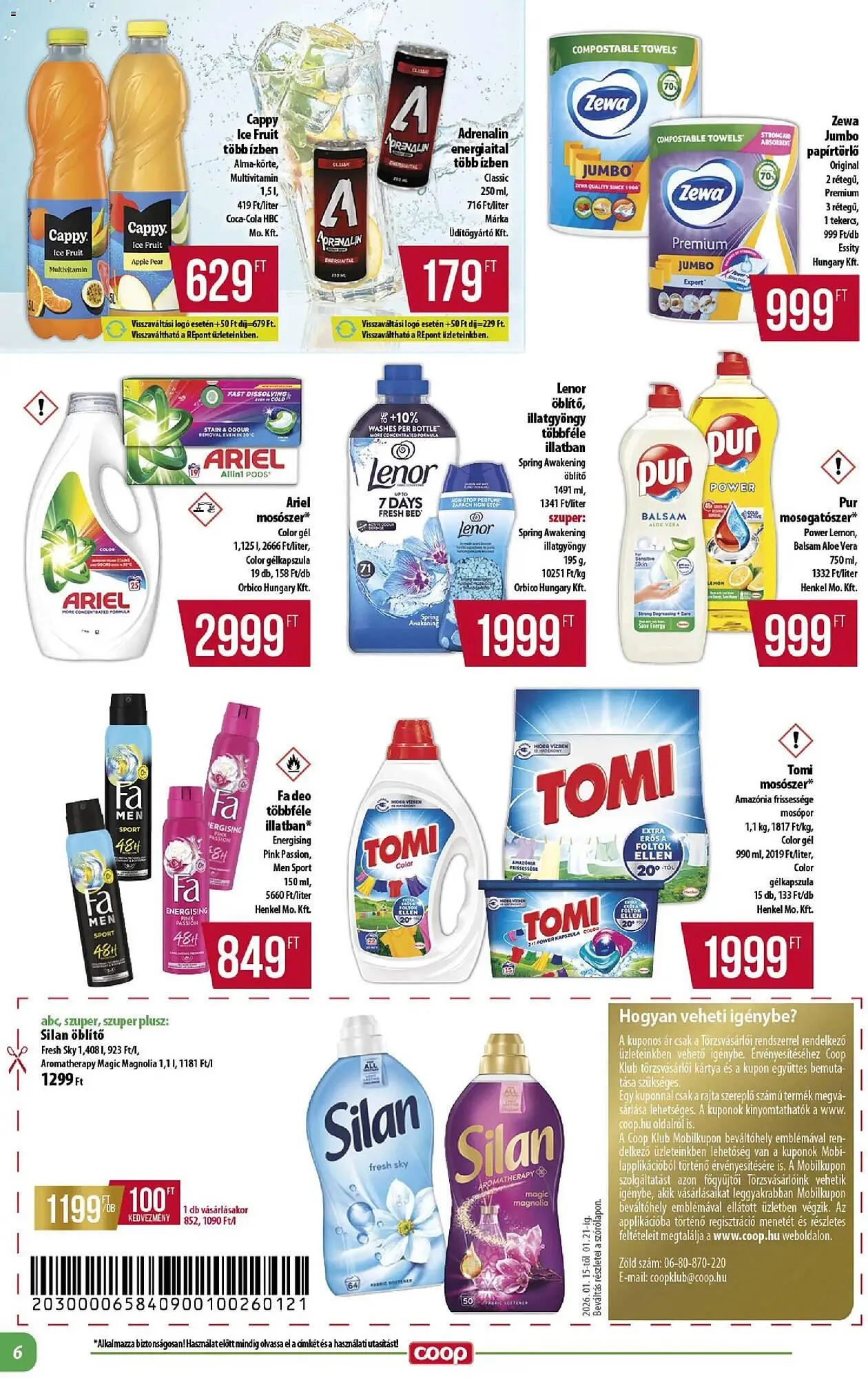 Katalógus Coop akciós újság január 15.-tól január 21.-ig 2026. - Oldal 6
