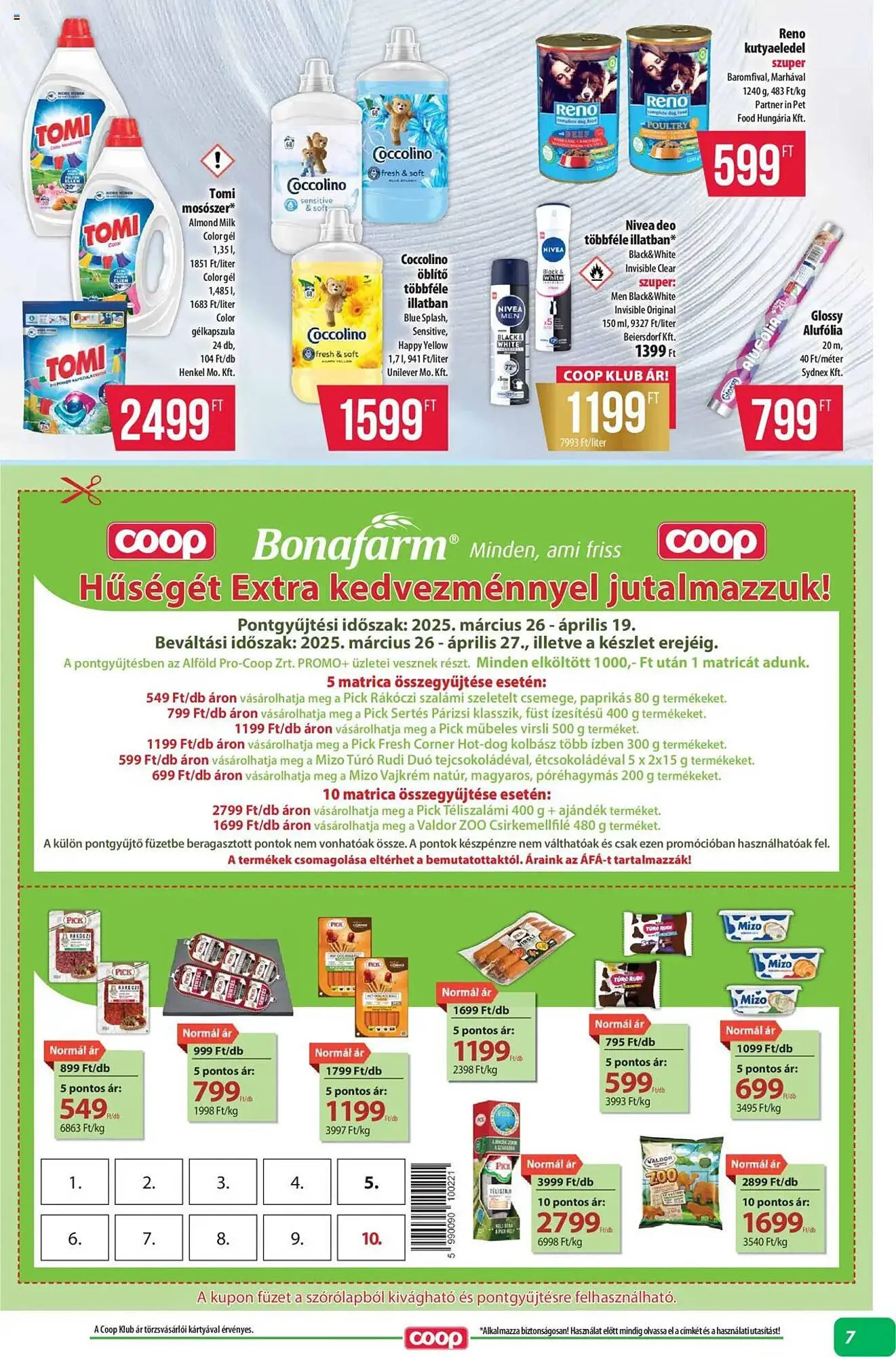 Katalógus Coop akciós újság március 27.-tól április 2.-ig 2025. - Oldal 7