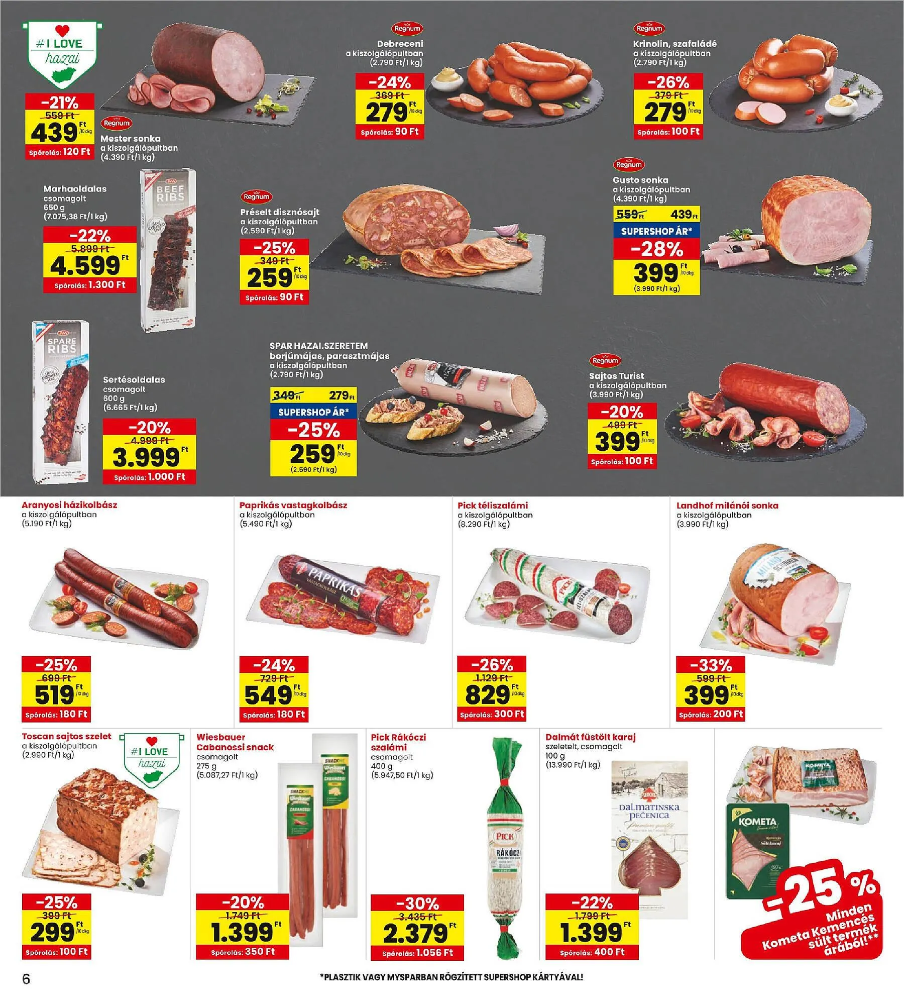 Katalógus Interspar akciós újság április 10.-tól április 22.-ig 2025. - Oldal 6