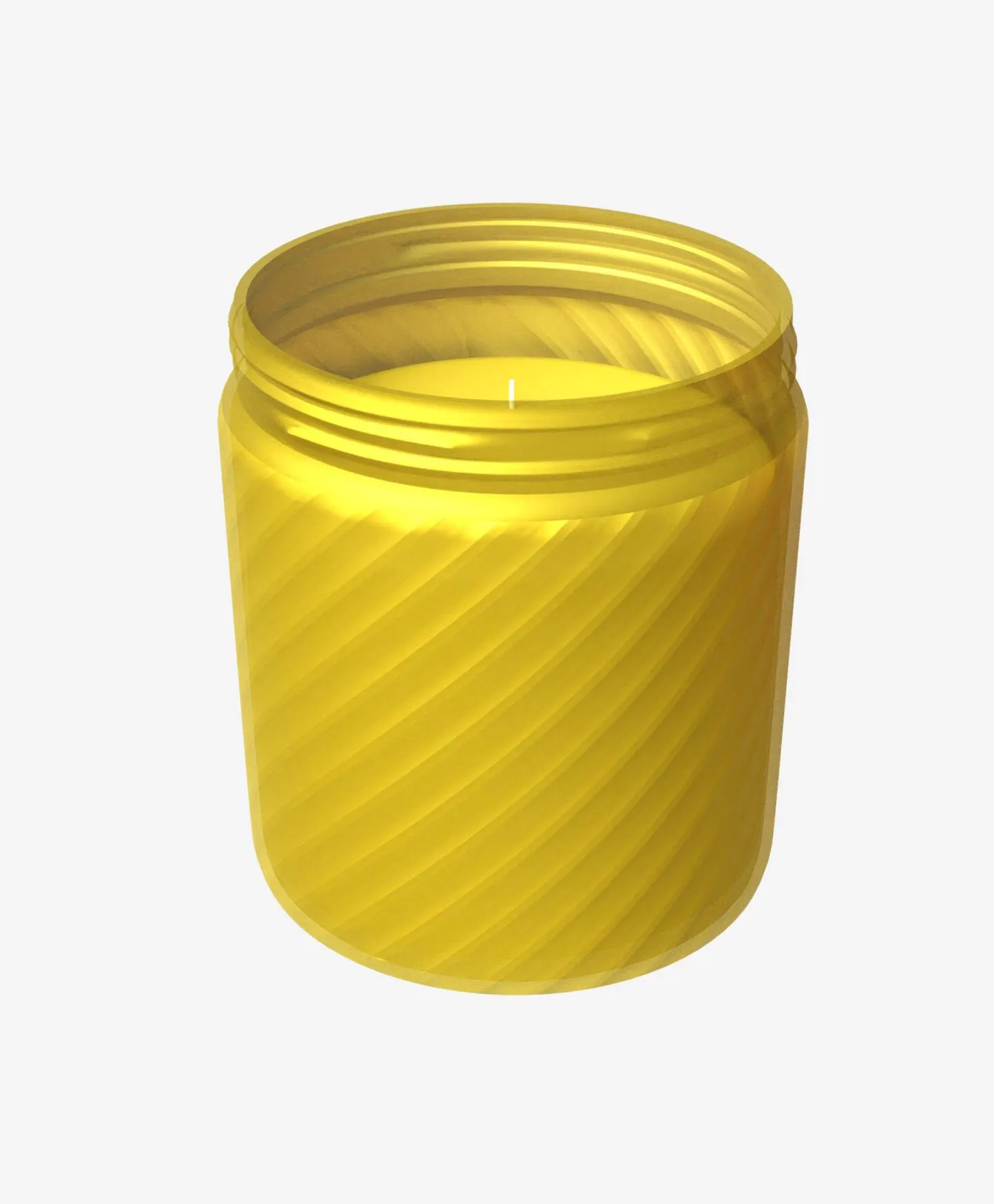 Lumânare parfumată în pahar