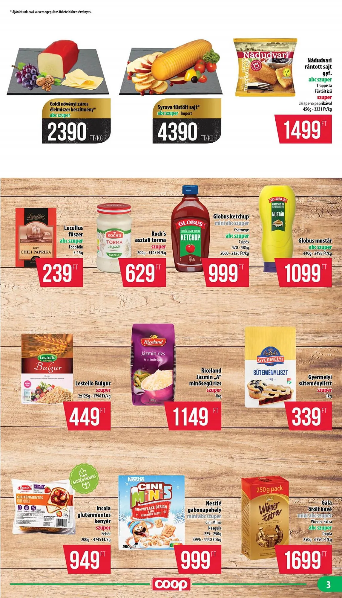 Katalógus Coop akciós újság március 19.-tól március 25.-ig 2026. - Oldal 3