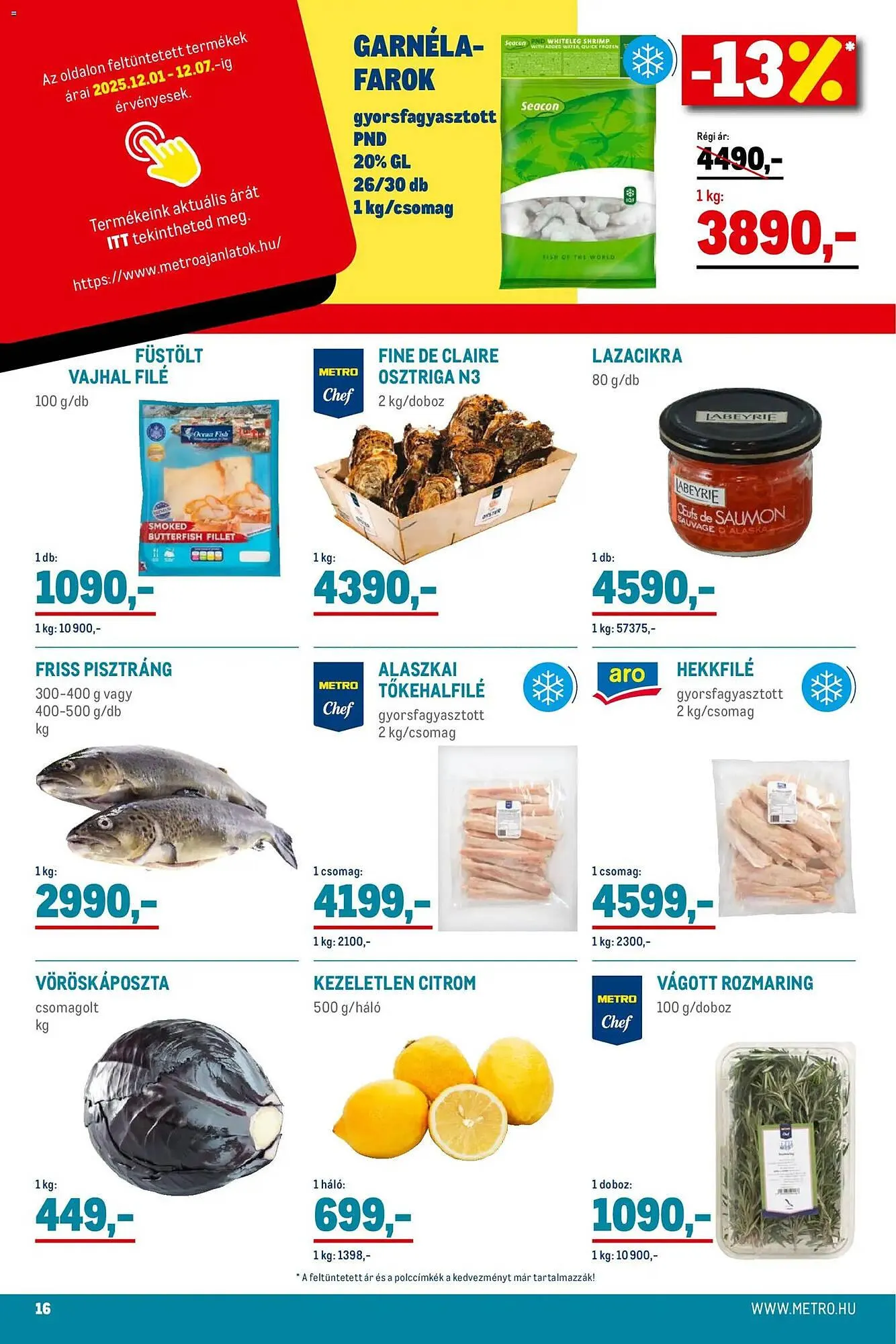 Katalógus Metro akciós újság december 1.-tól december 31.-ig 2025. - Oldal 16