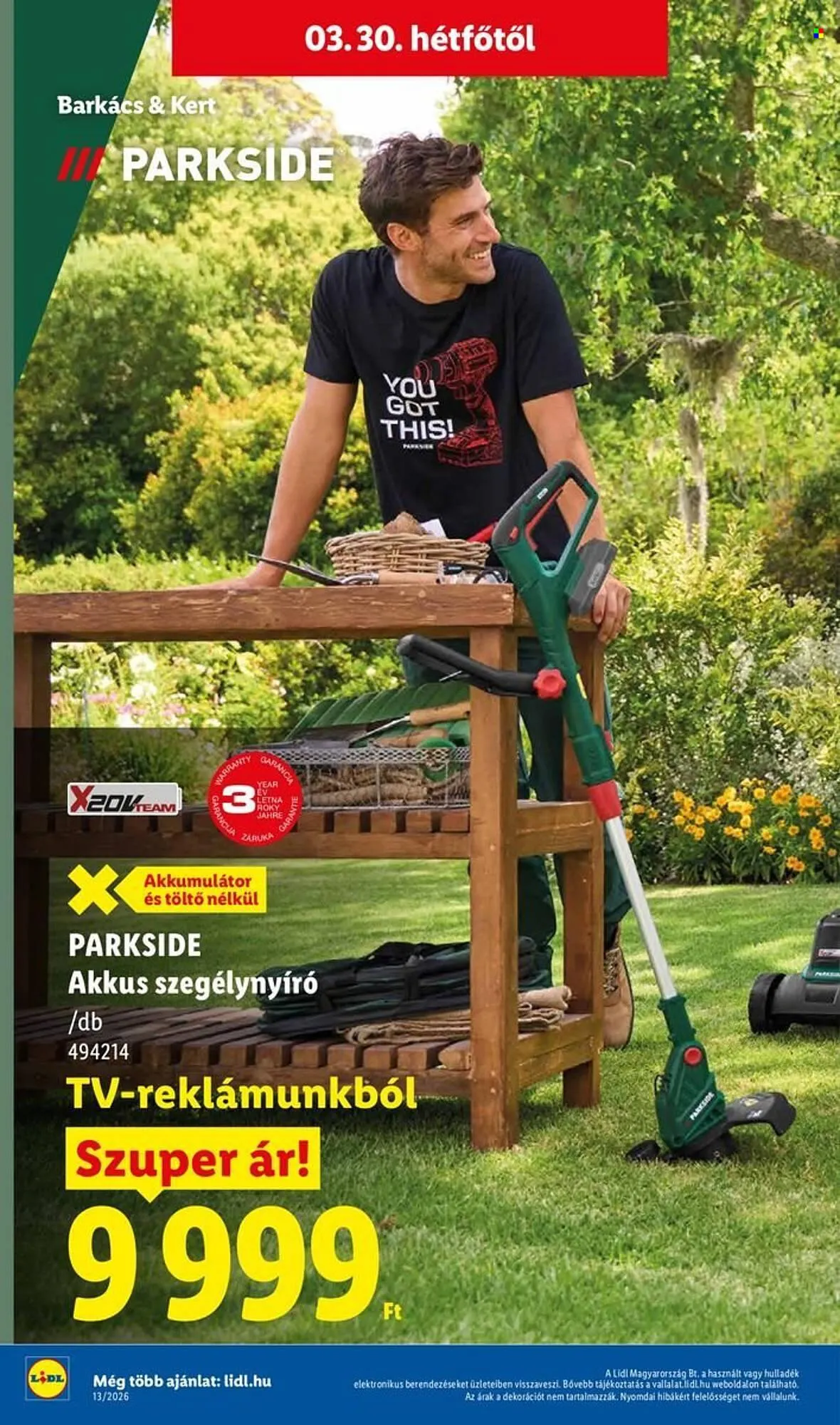 Katalógus Lidl akciós újság március 26.-tól április 1.-ig 2026. - Oldal 50