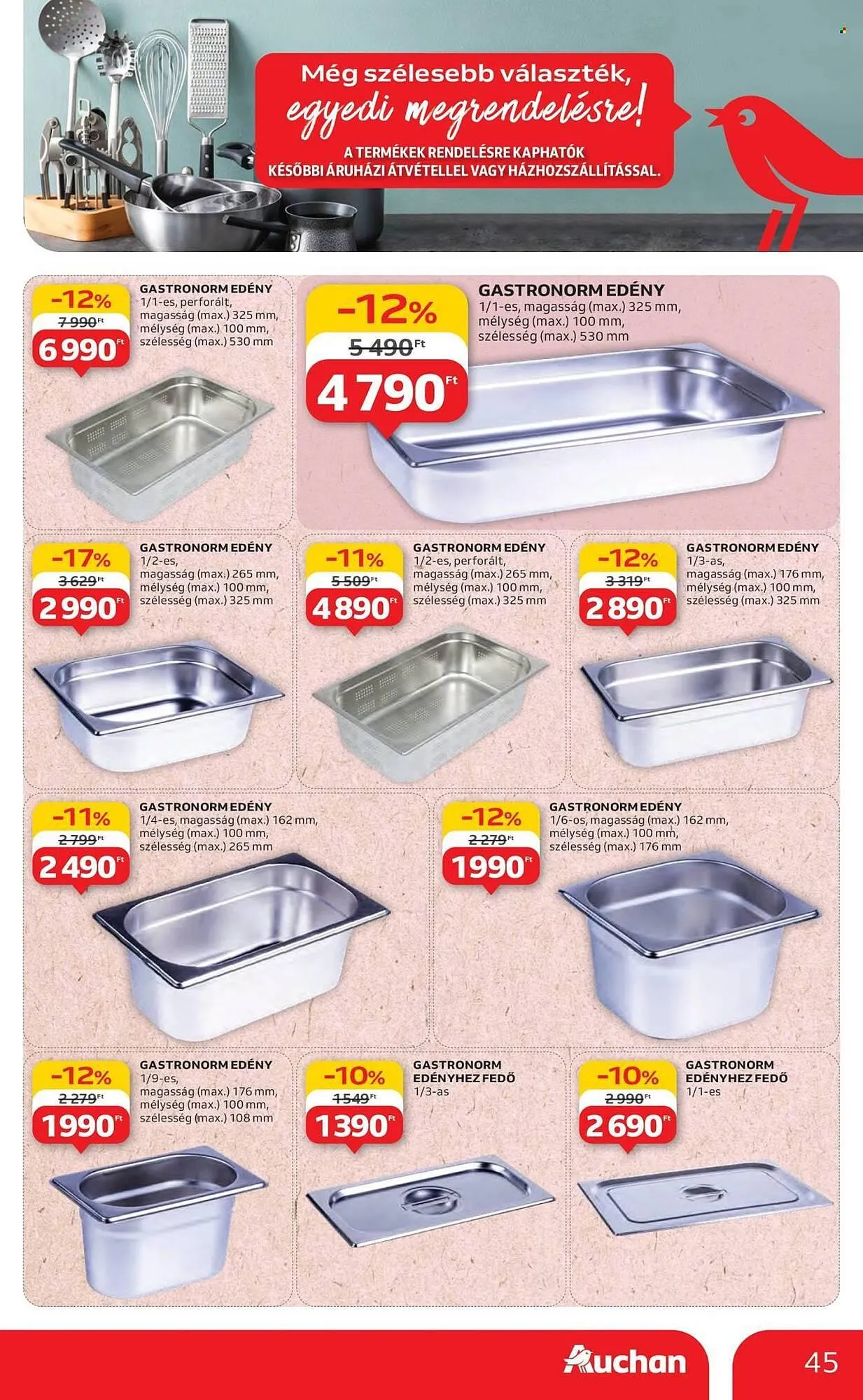 Katalógus Auchan akciós újság július 3.-tól július 9.-ig 2025. - Oldal 45