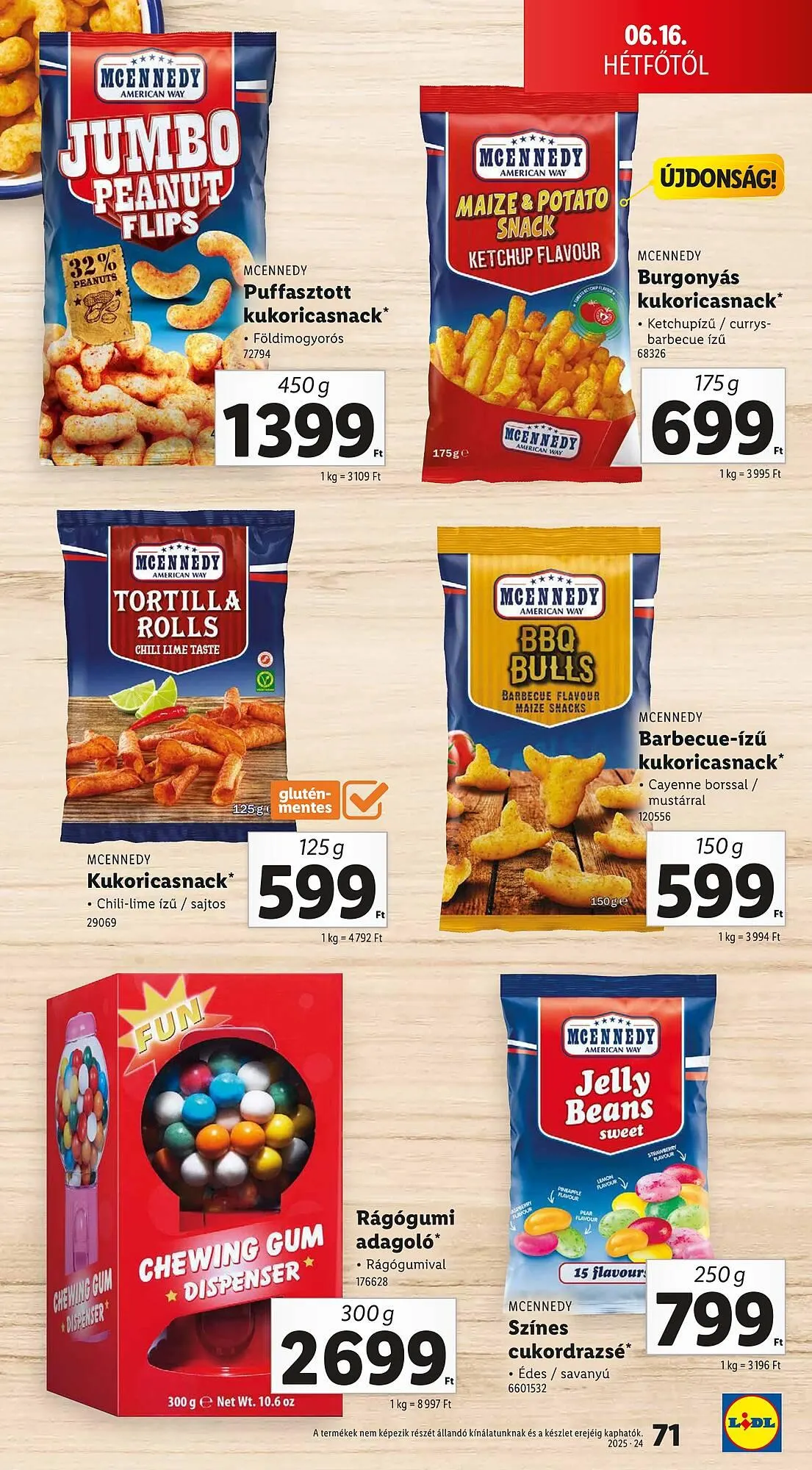 Katalógus Lidl akciós újság június 12.-tól június 18.-ig 2025. - Oldal 71