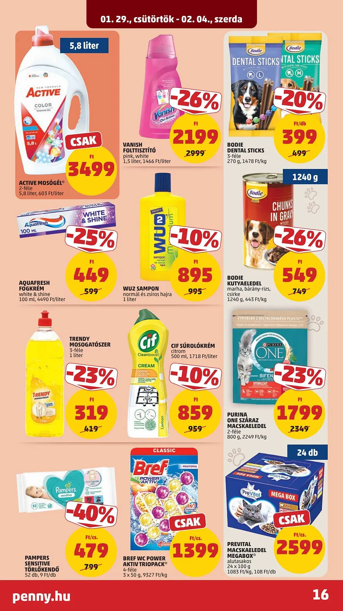 Katalógus PENNY akciós újság január 29.-tól február 4.-ig 2026. - Oldal 20