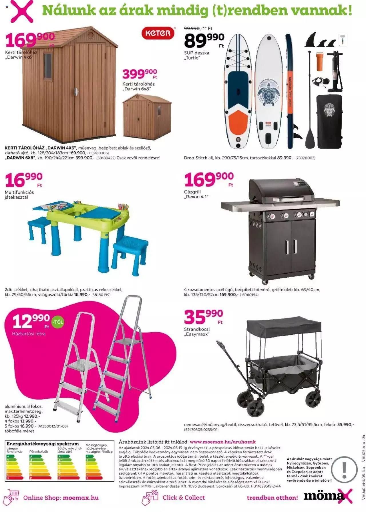 Katalógus Mömax Akciós újság május 6.-tól május 19.-ig 2024. - Oldal 24
