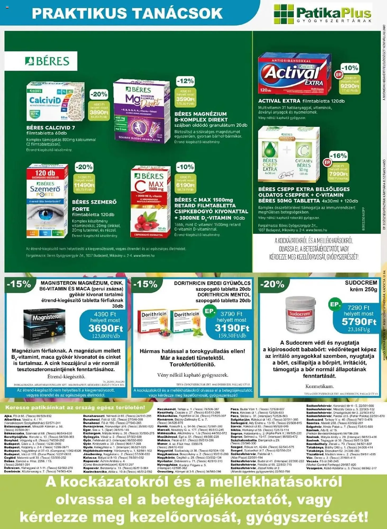 Katalógus PatikaPlus akciós újság április 1.-tól április 30.-ig 2025. - Oldal 8