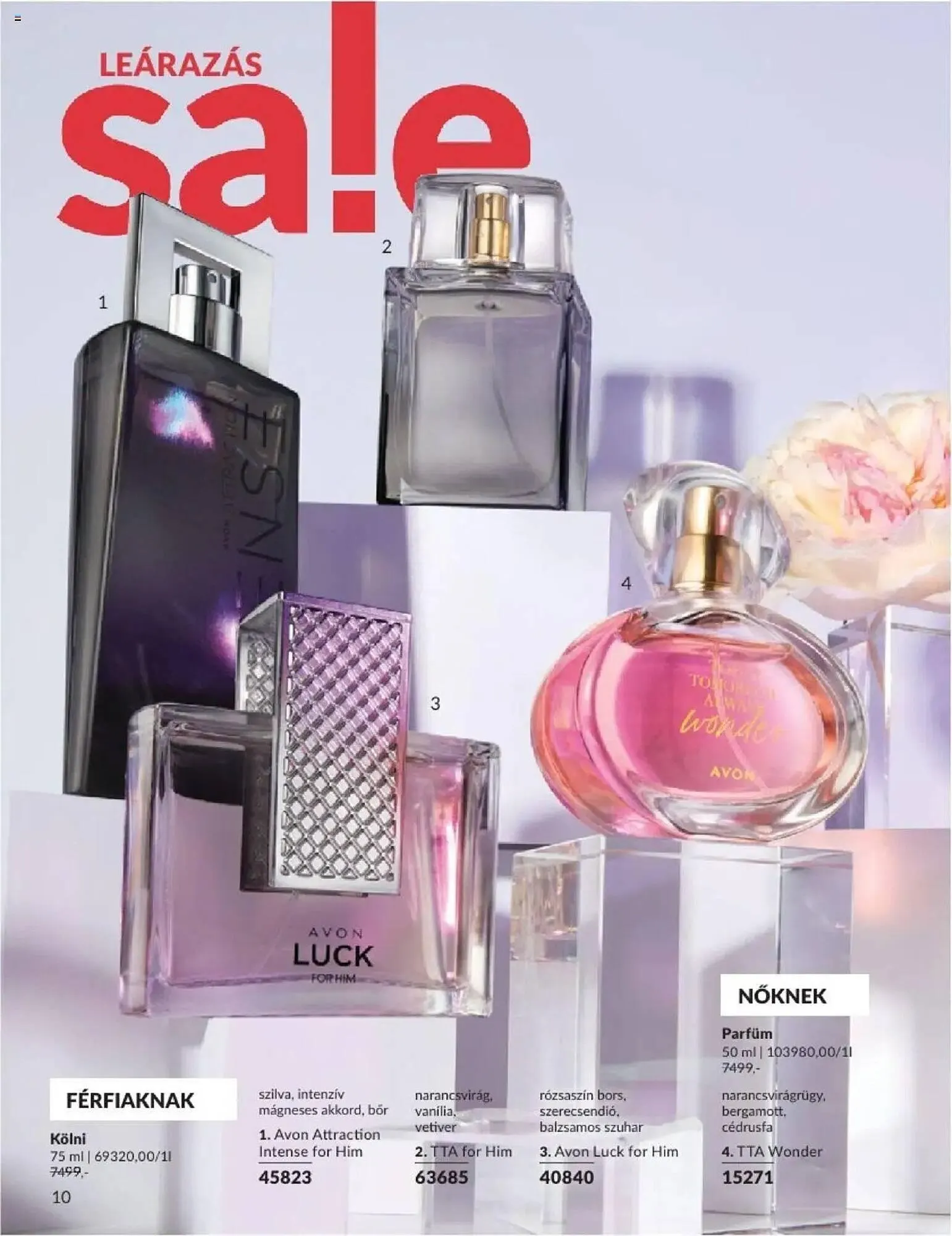 Katalógus AVON akciós újság január 1.-tól január 31.-ig 2025. - Oldal 10