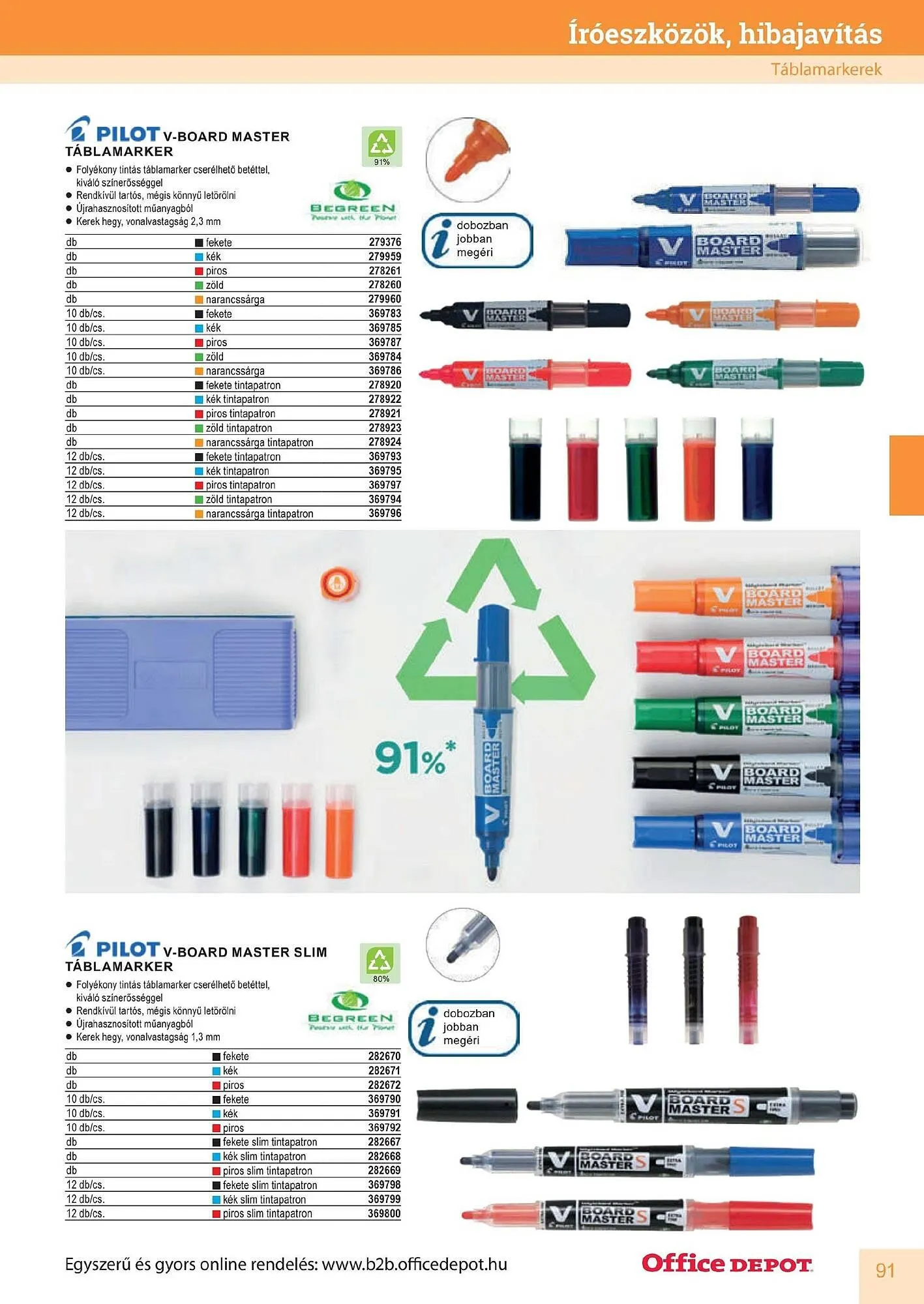 Katalógus Office Depot akciós újság május 9.-tól december 31.-ig 2026. - Oldal 91