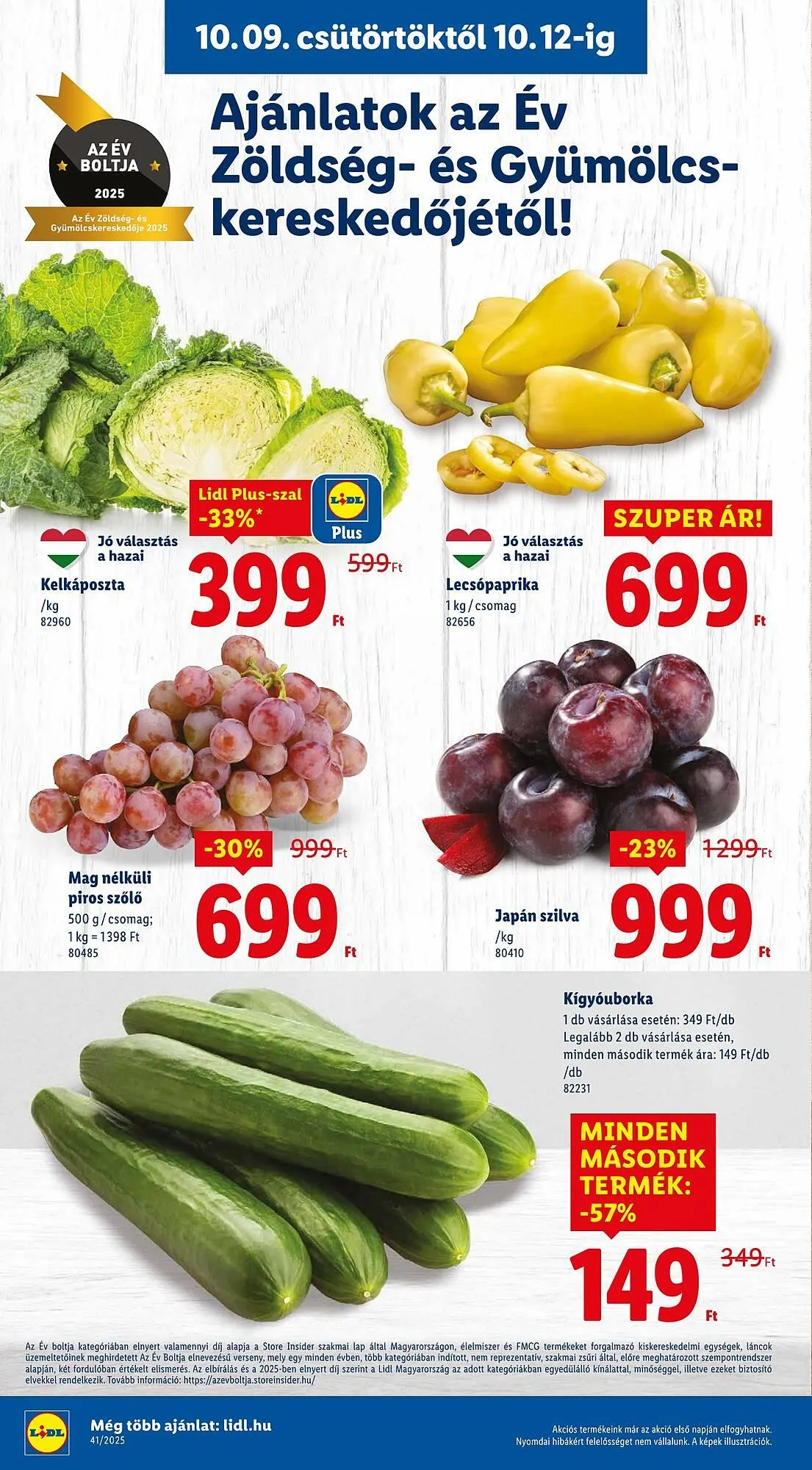 Katalógus Lidl akciós újság október 9.-tól október 15.-ig 2025. - Oldal 4