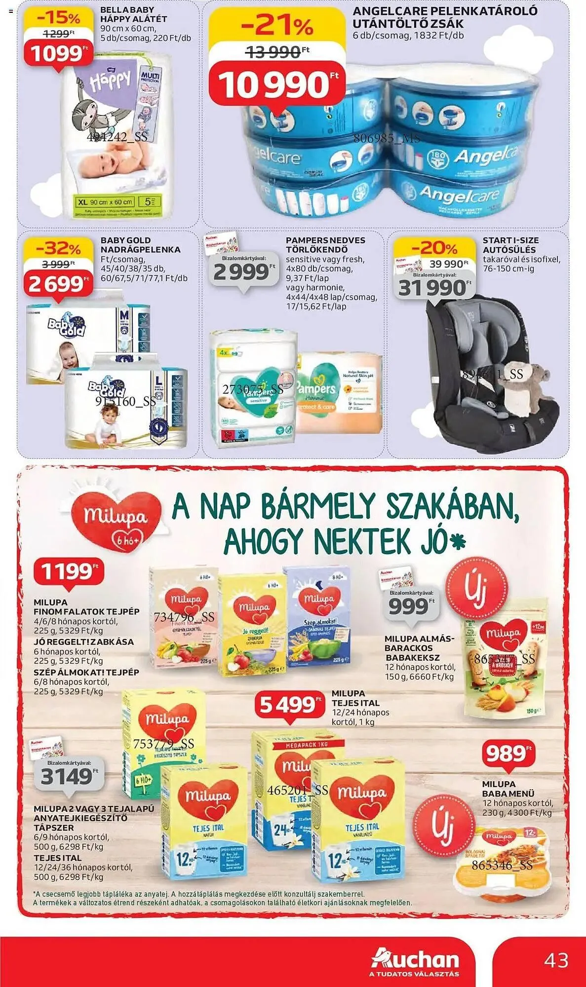Katalógus Auchan akciós újság április 10.-tól április 16.-ig 2025. - Oldal 43