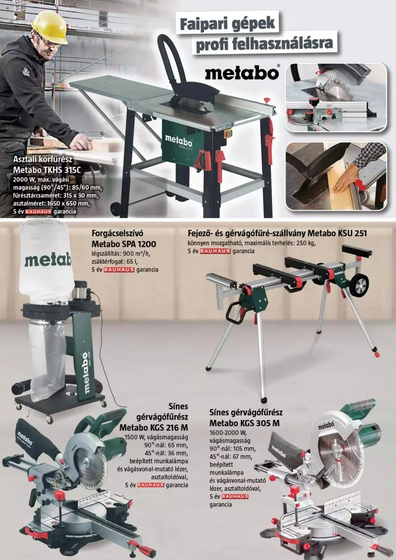Katalógus Bauhaus - Szerszámgépek, műhelyberendezések december 1.-tól december 31.-ig 2023. - Oldal 16