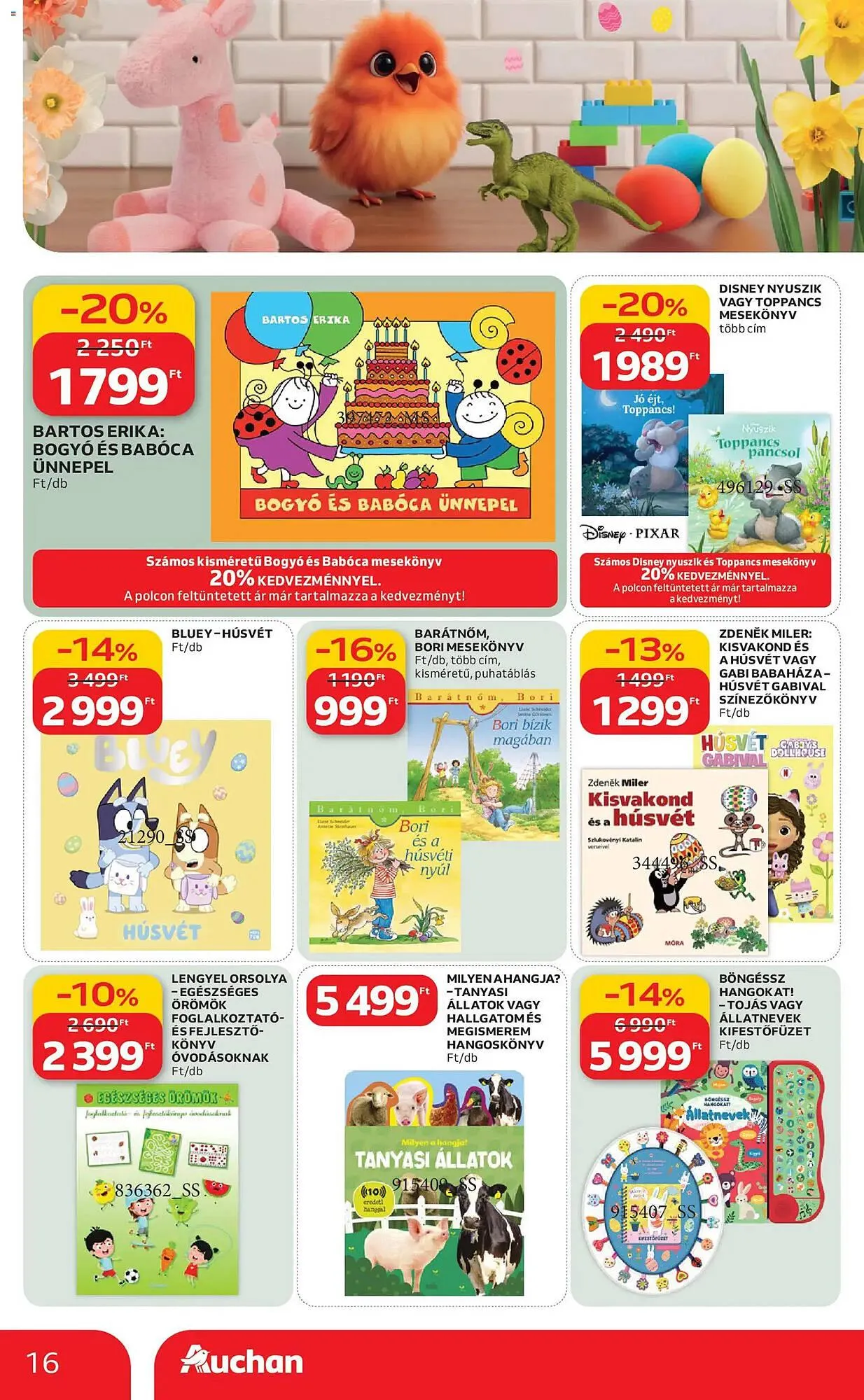 Katalógus Auchan akciós újság február 19.-tól április 4.-ig 2026. - Oldal 16