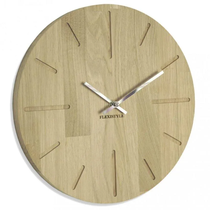 Modern falióra természetes tölgyből