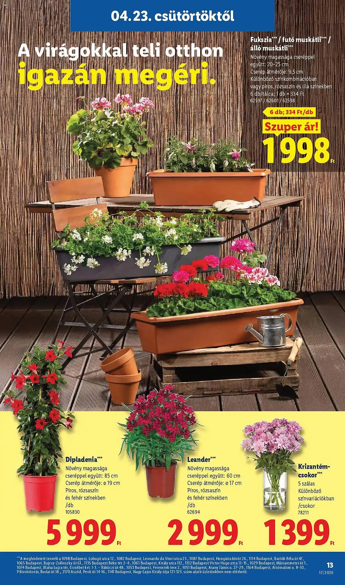 Katalógus Lidl akciós újság április 23.-tól április 29.-ig 2026. - Oldal 13